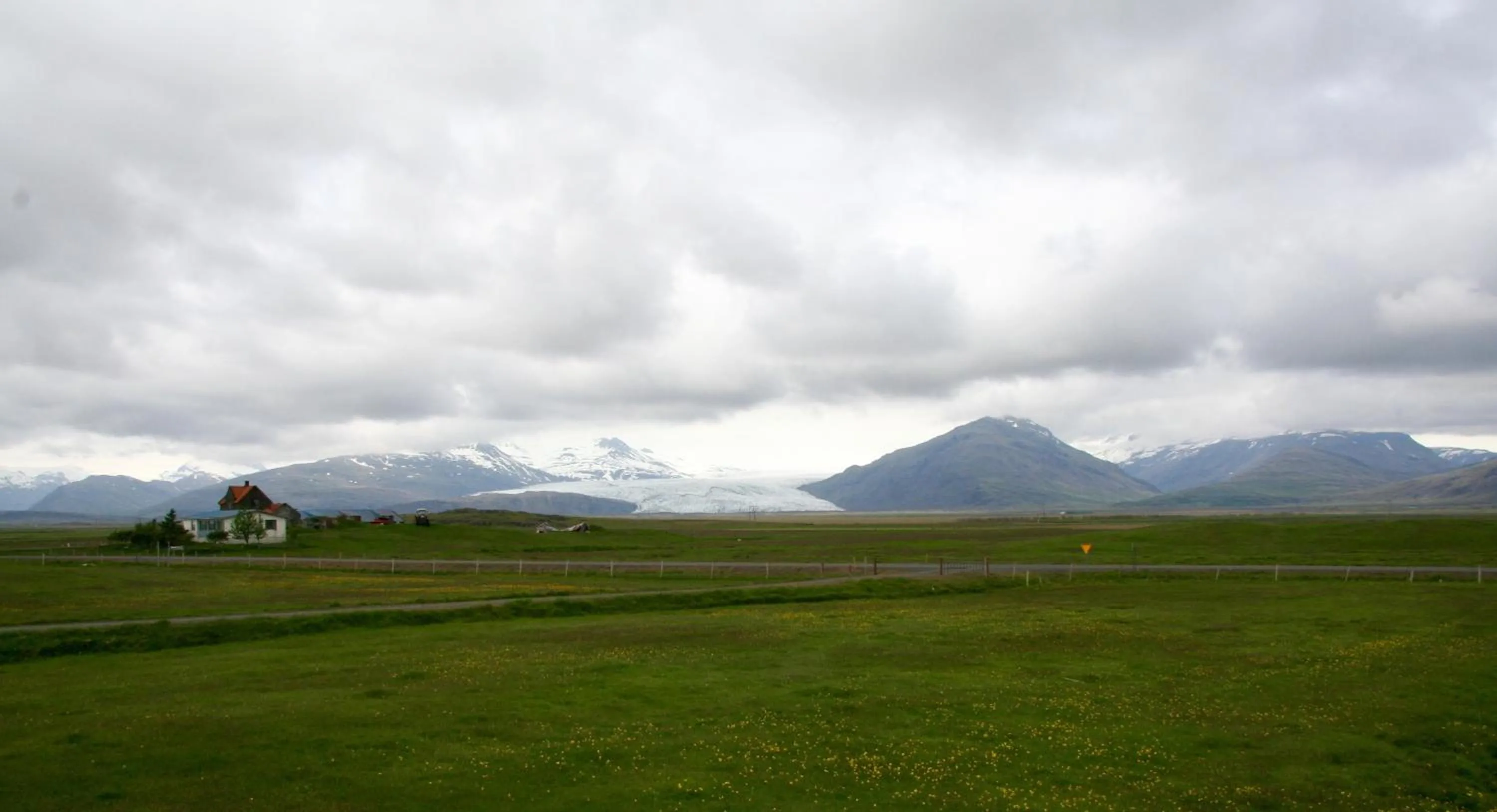Natural landscape in Lilja Guesthouse
