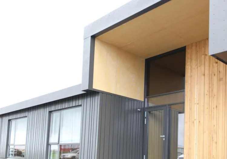 Facade/entrance in Lilja Guesthouse