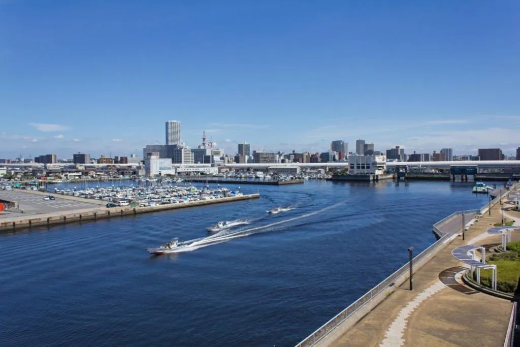 Natural landscape in Hinode House