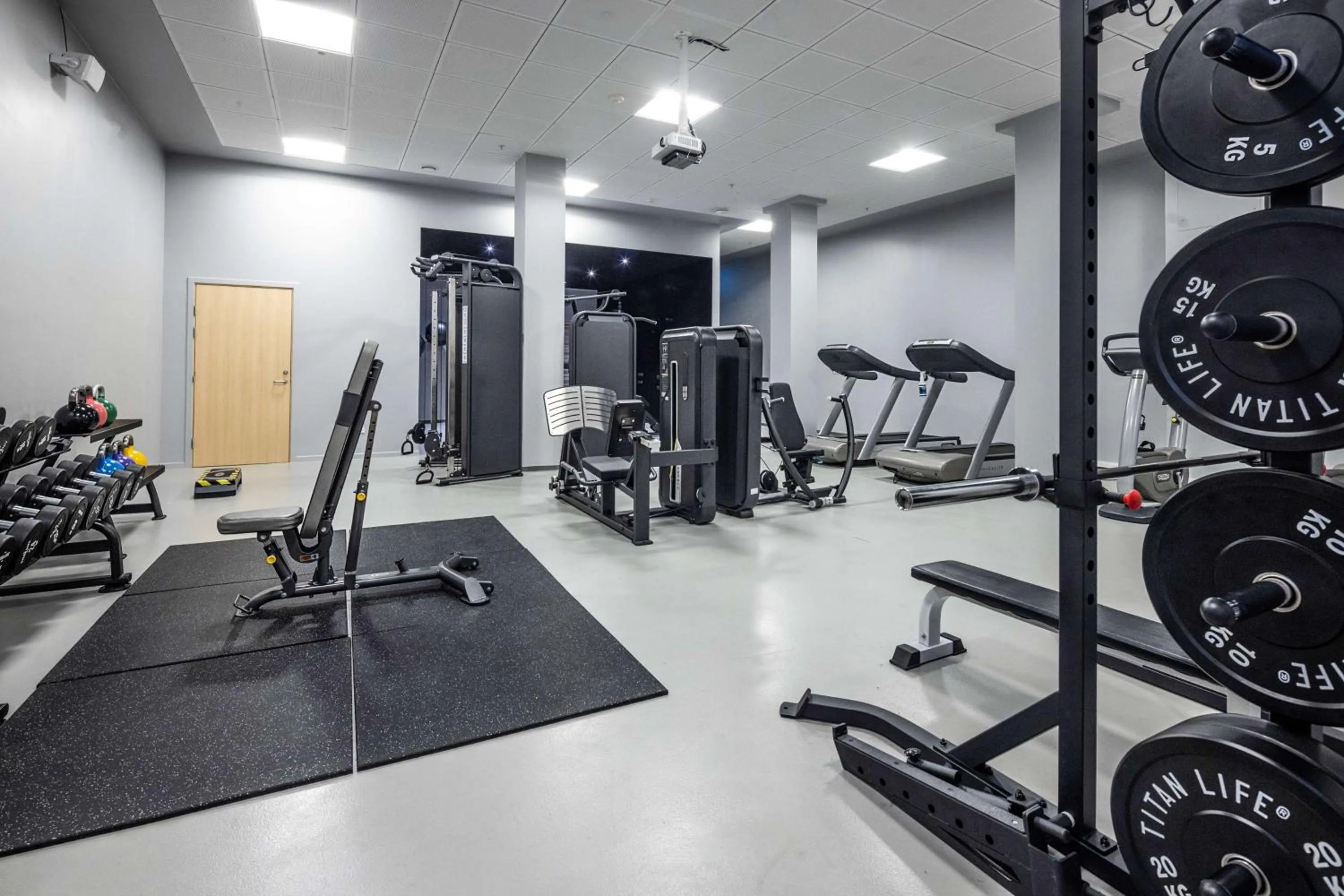 Fitness centre/facilities in Scandic Opus Horsens