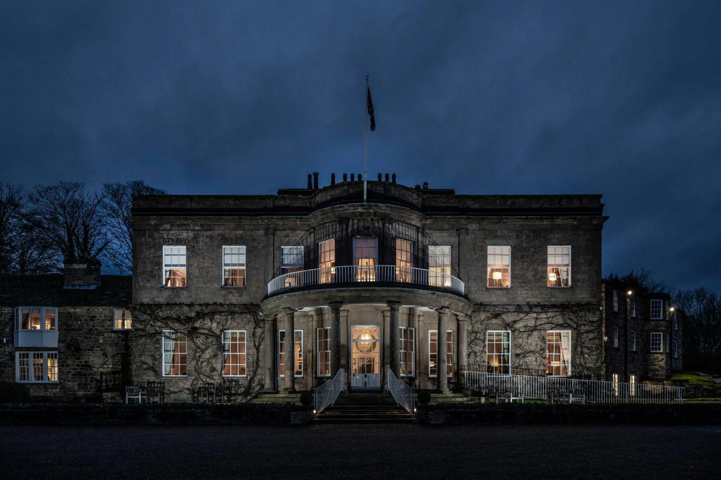 Property building in Wood Hall Hotel & Spa