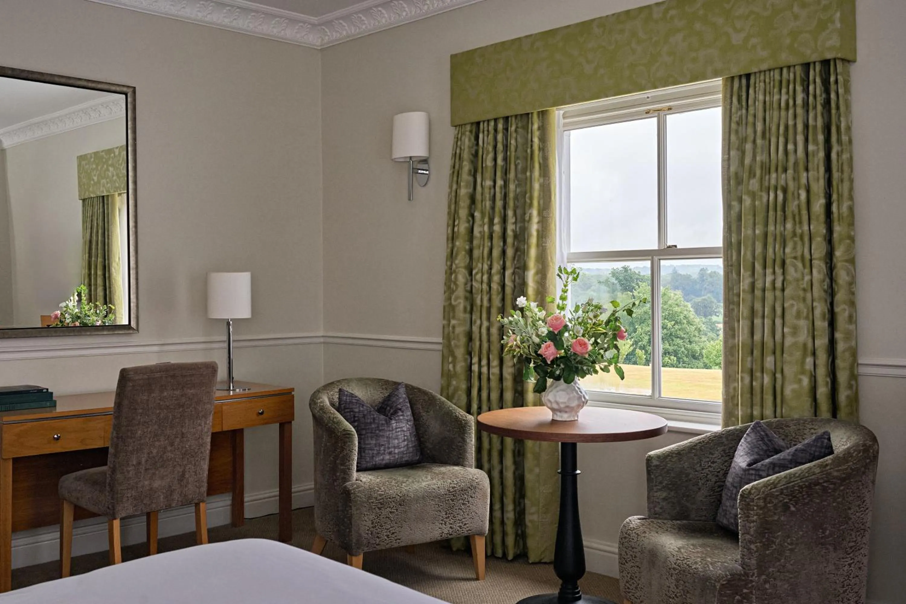 Bedroom in Buxted Park Hotel