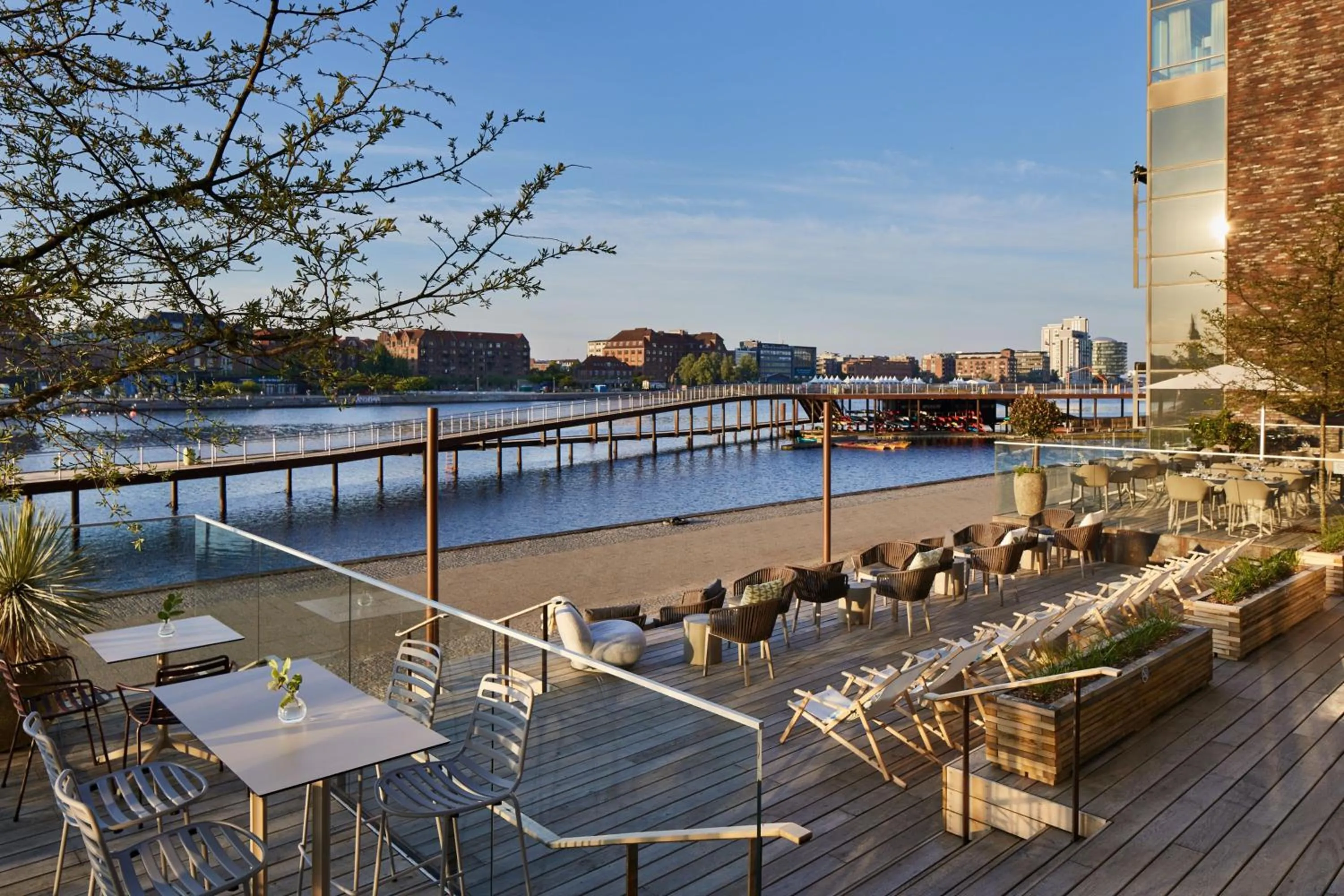 Restaurant/places to eat in Copenhagen Marriott Hotel