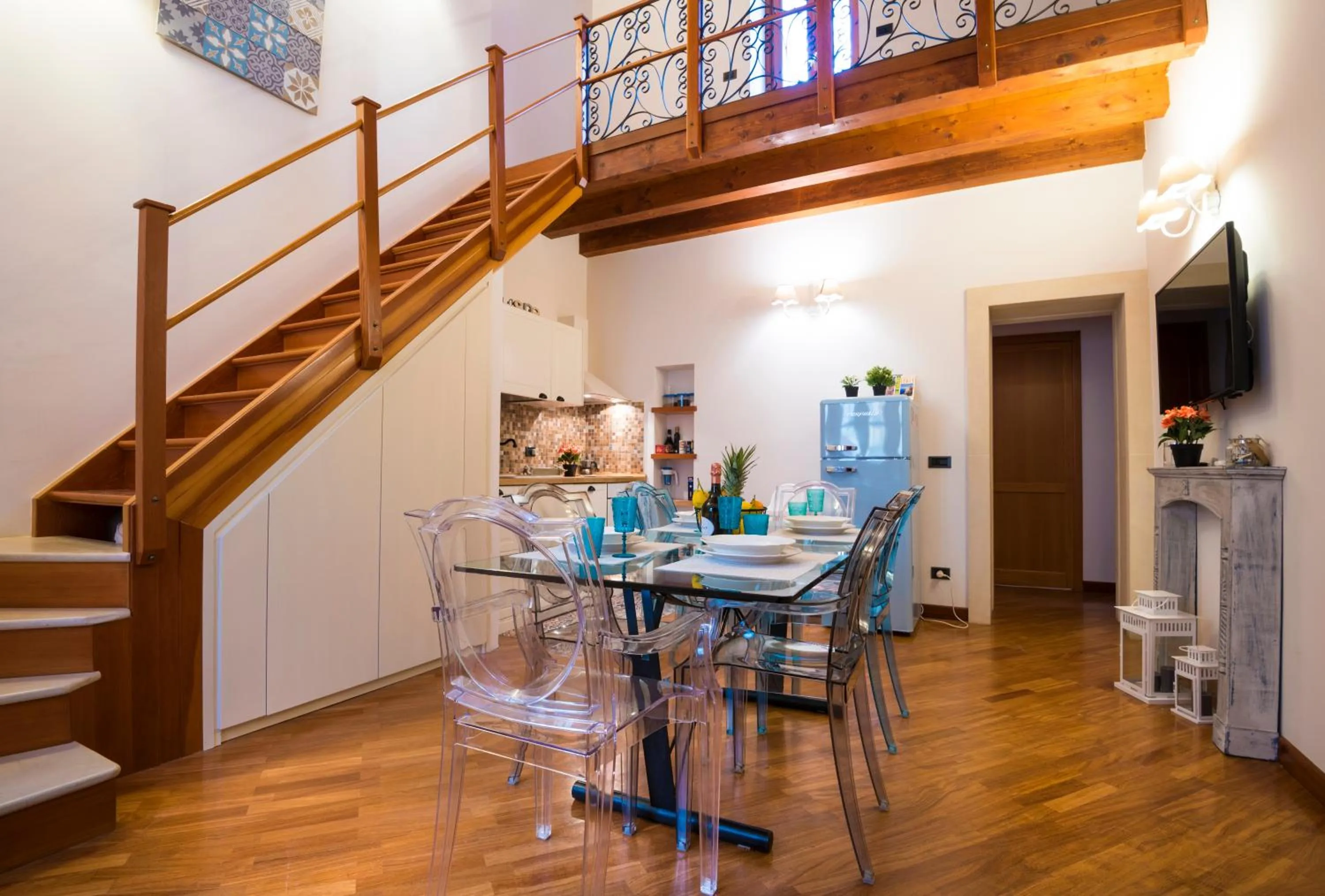 Kitchen or kitchenette in La Casa di Ilde al Duomo - Ortigia Holidays