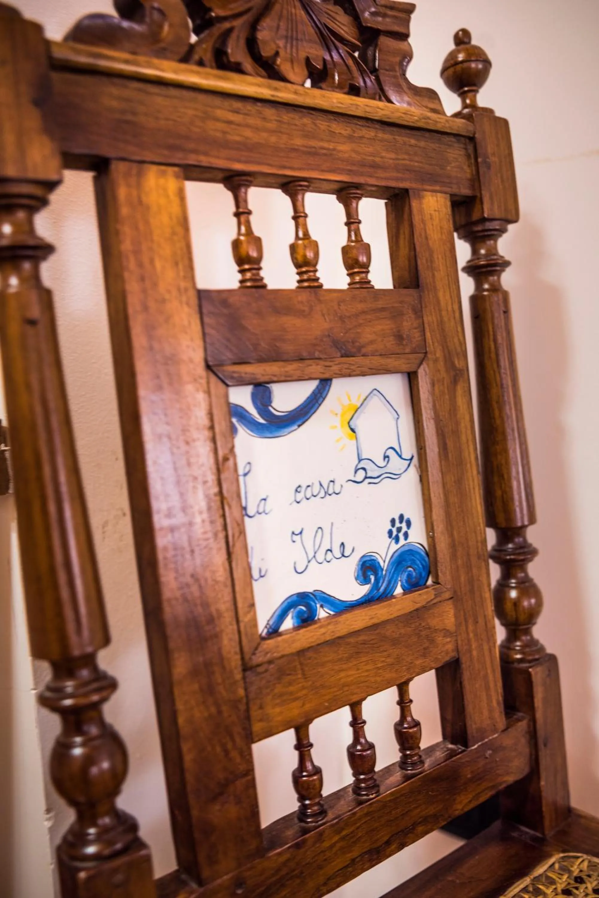 Decorative detail in La Casa di Ilde al Duomo - Ortigia Holidays