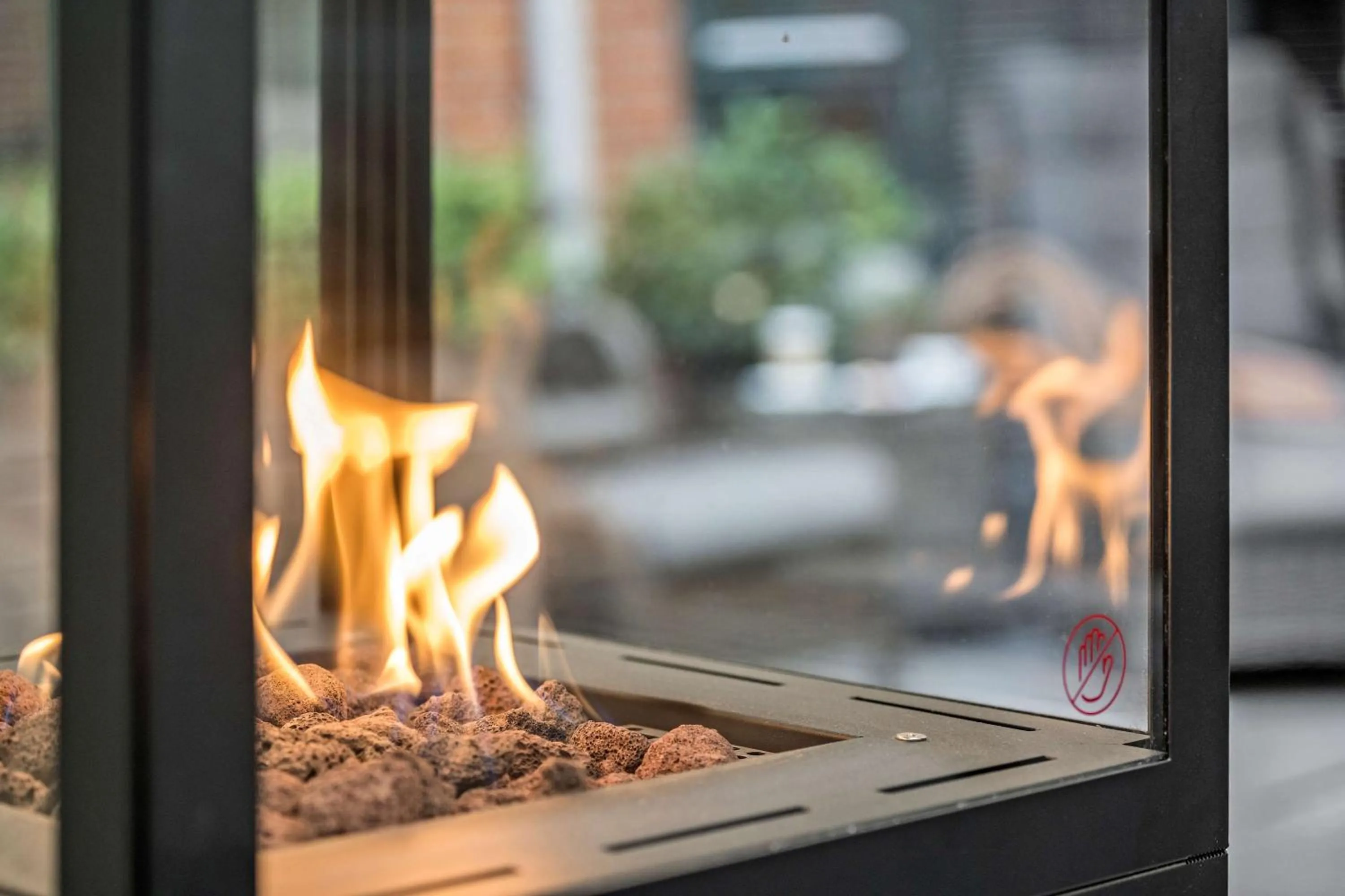 Inner courtyard view in Best Western Hotel Hebron