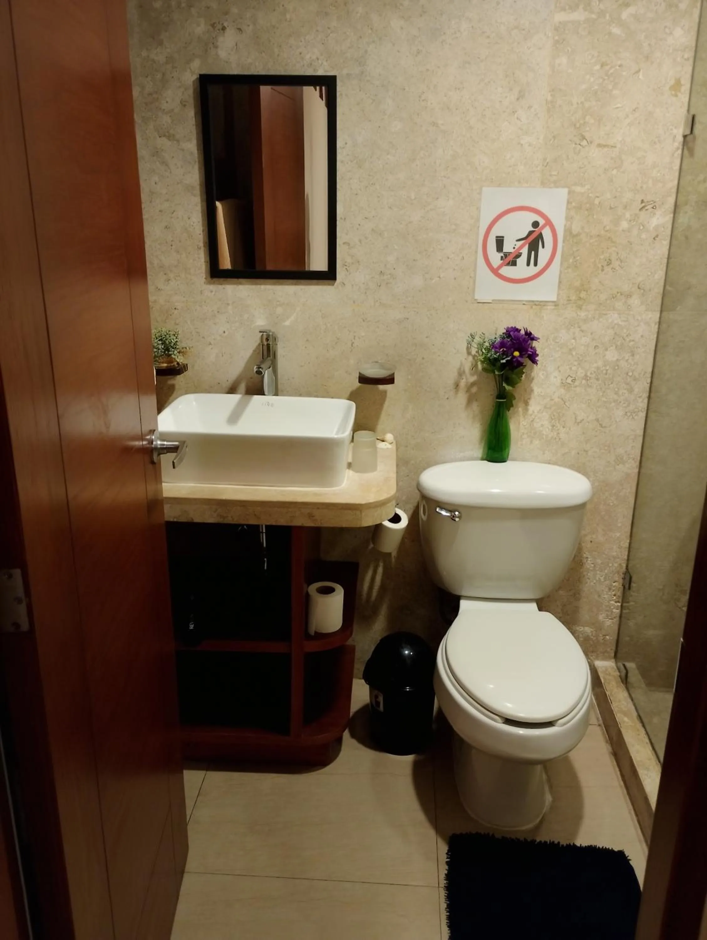 Bathroom in Bed and Breakfast Pecarí