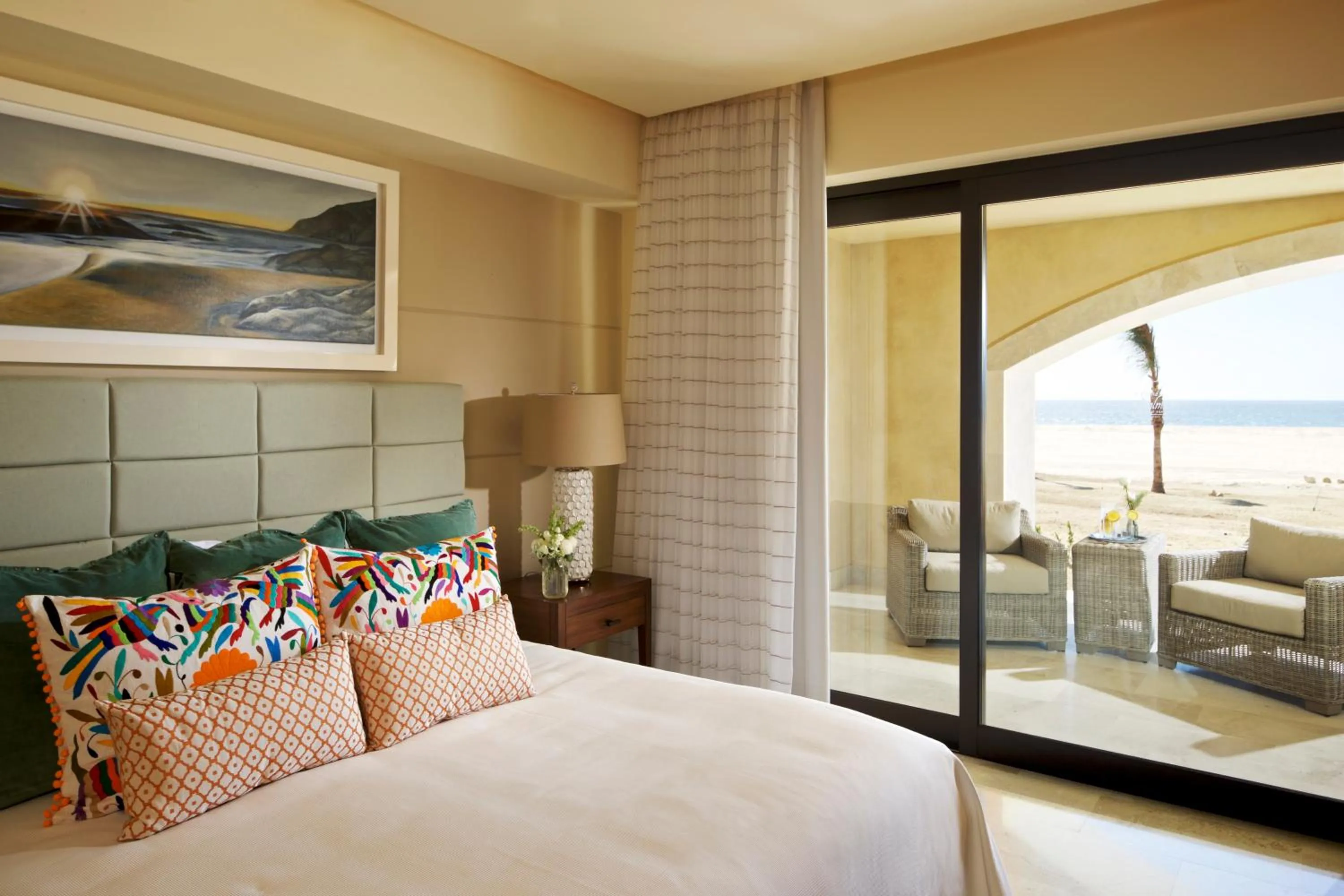 Bedroom, Bed in Grand Solmar Pacific Dunes Resort, Golf & Spa