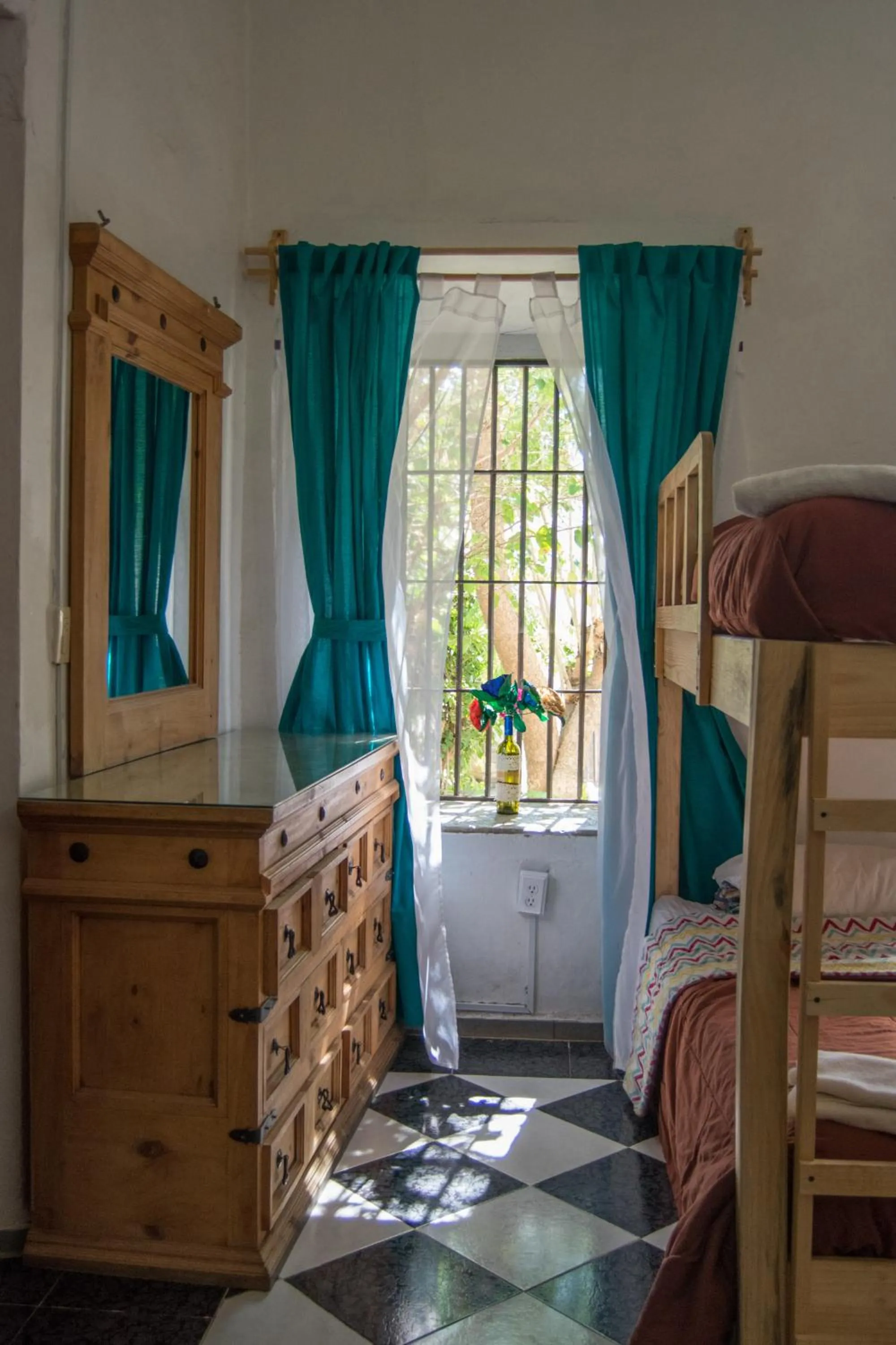 Garden view, Bed in Casa Lupita Hostel