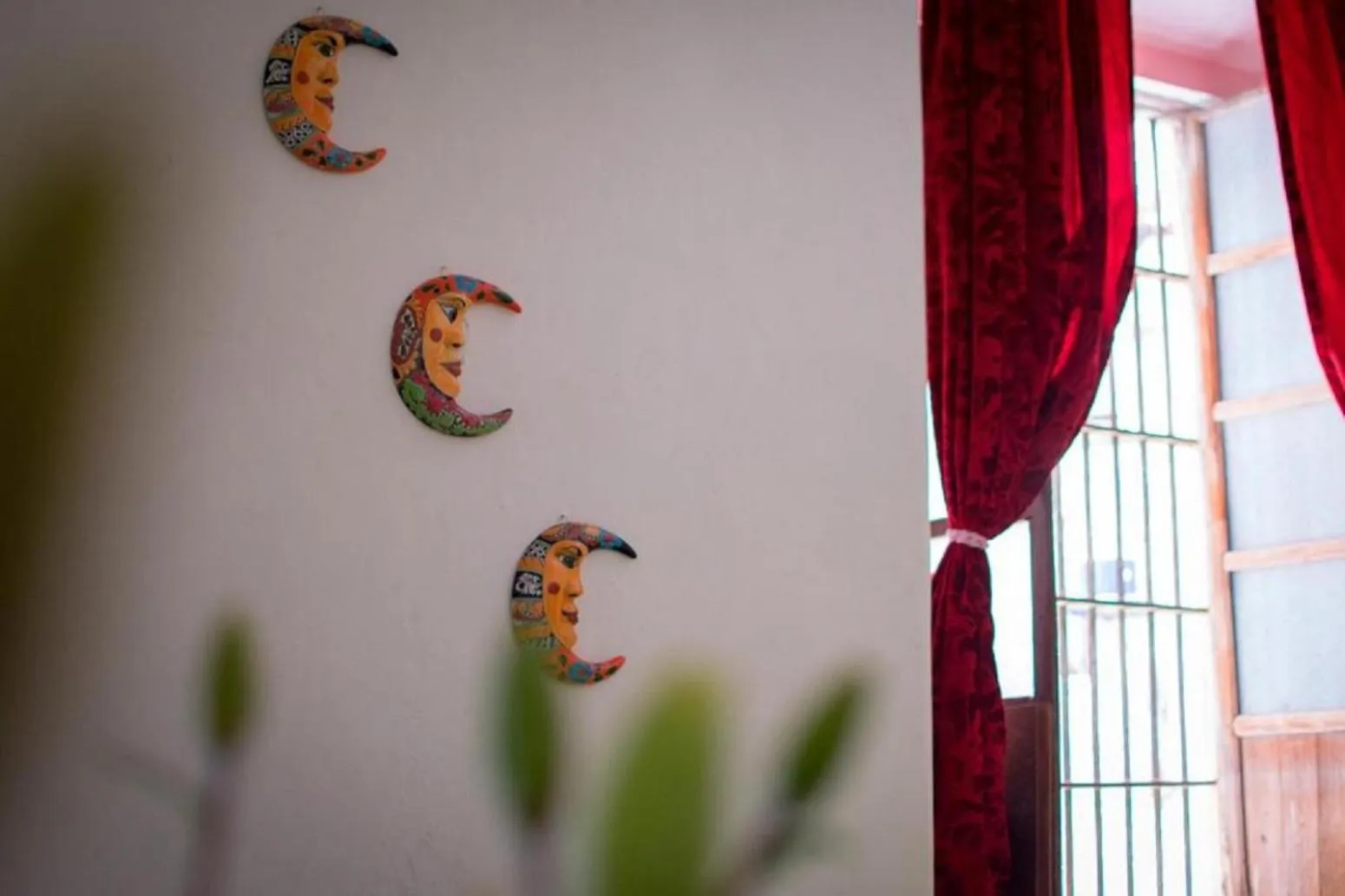 Decorative detail in Casa Lupita Hostel