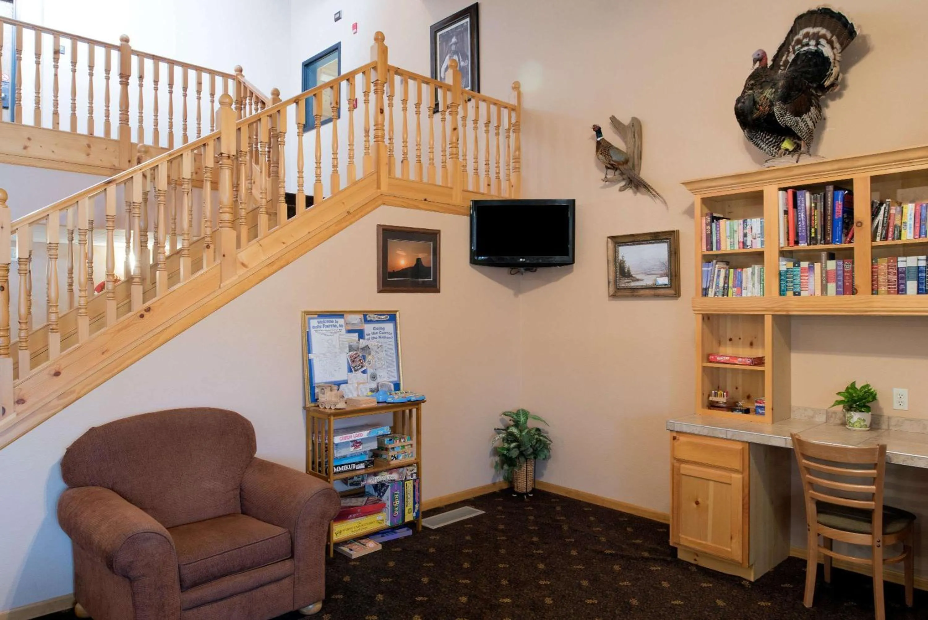 Seating area in AmericInn by Wyndham Belle Fourche