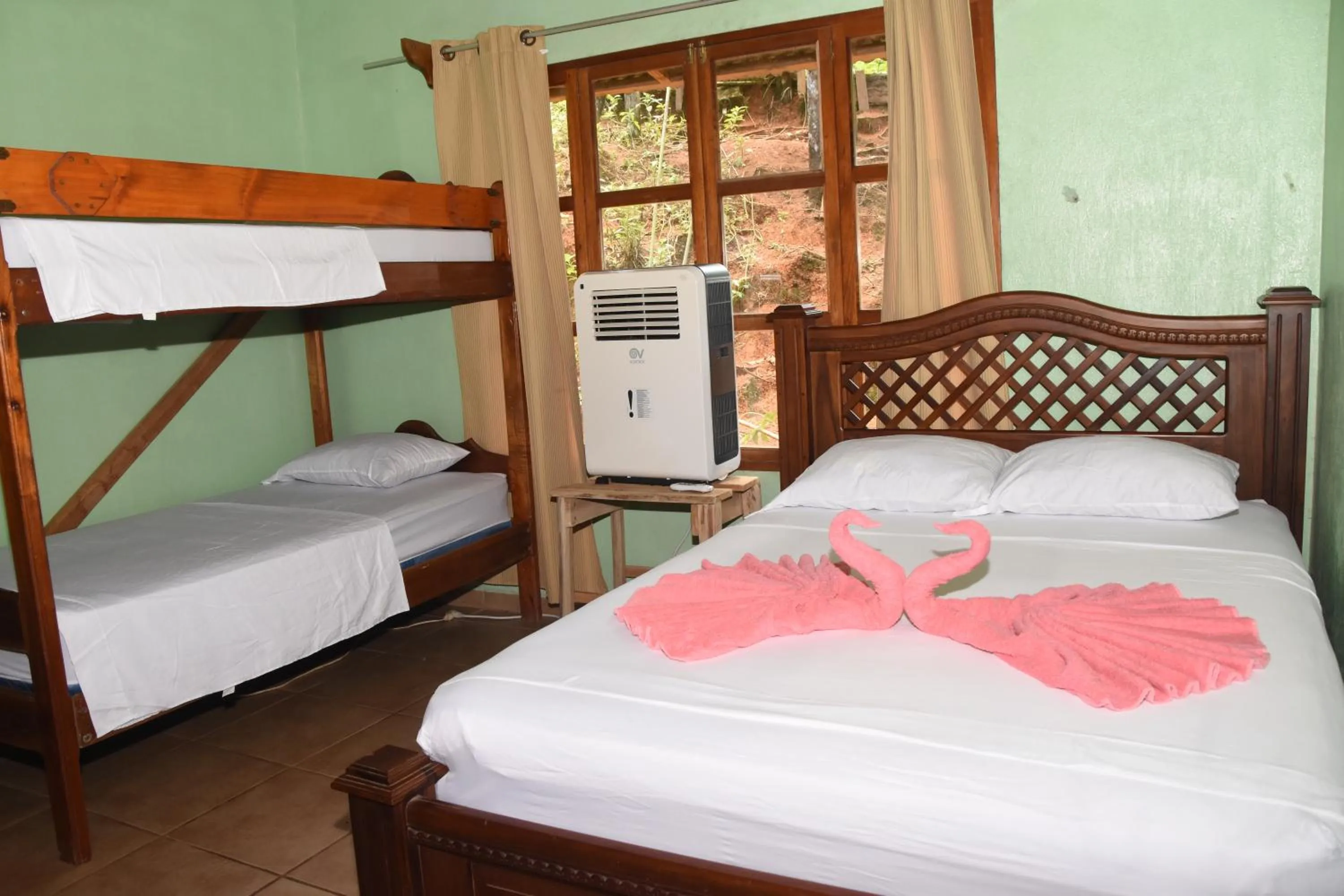 Bed in Osa House - Drake Bay