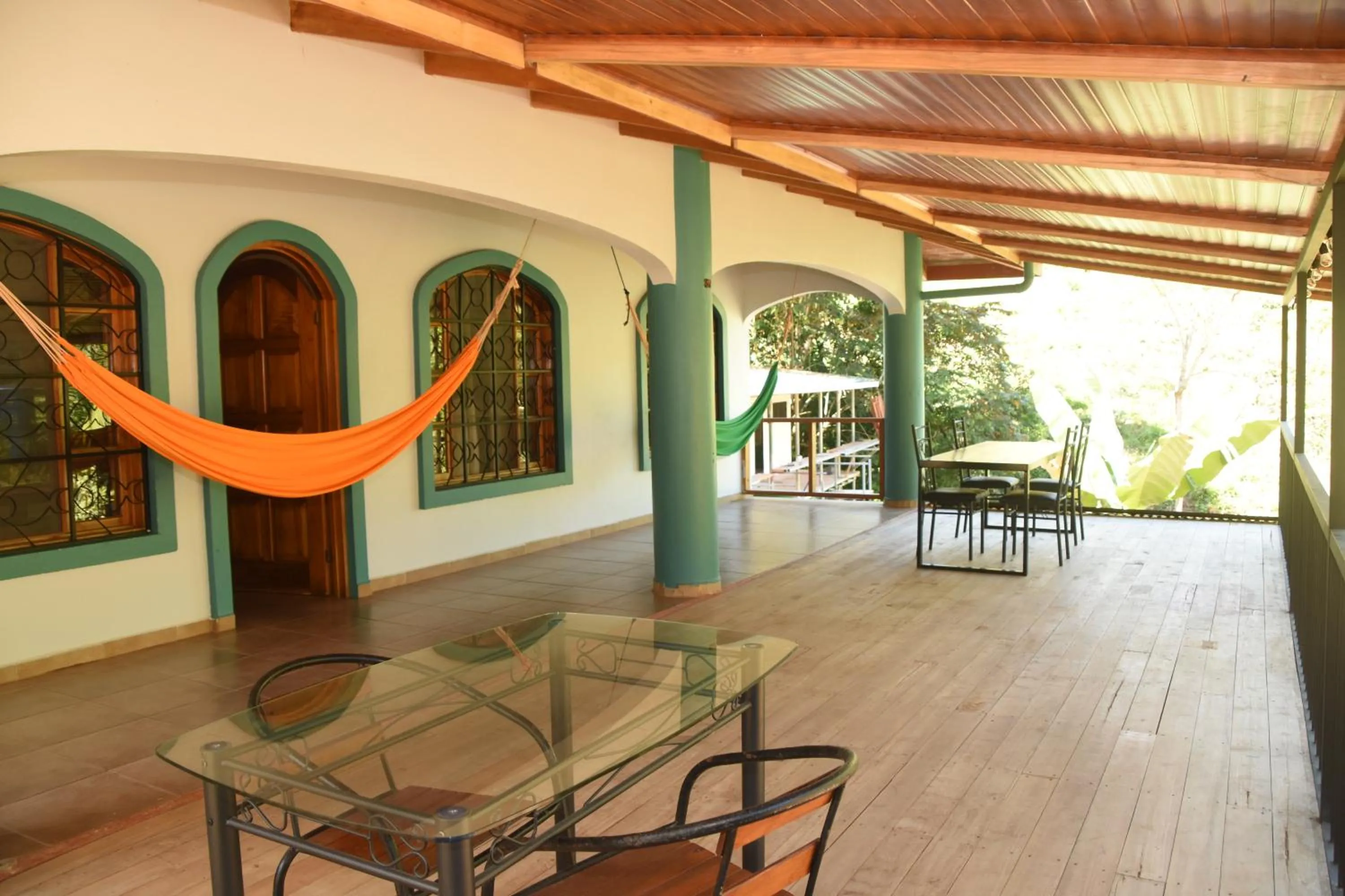 Dining area in Osa House - Drake Bay