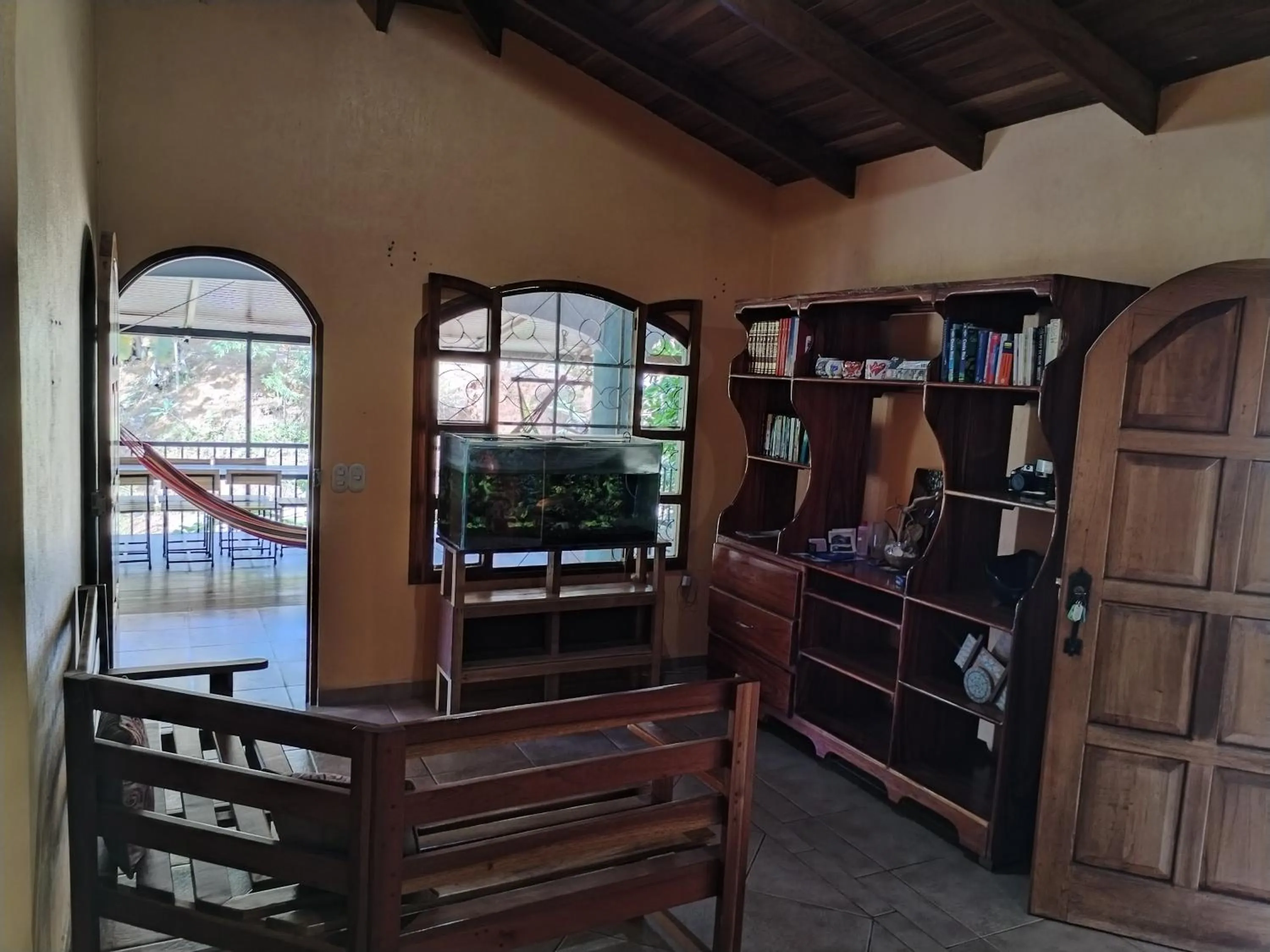 Living room in Osa House - Drake Bay