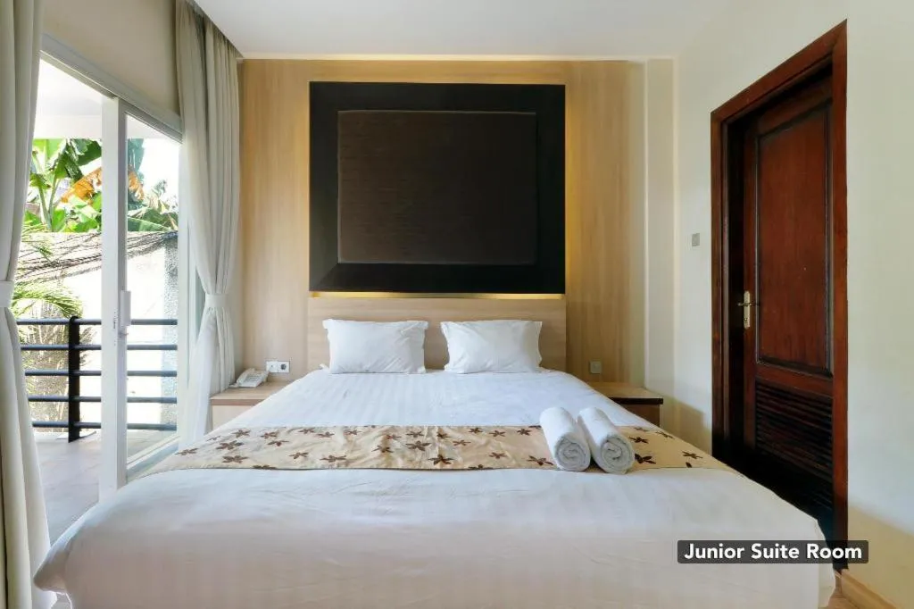 Bed in Mutiara Suites