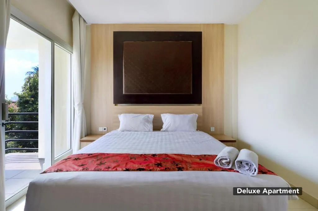 Bed in Mutiara Suites