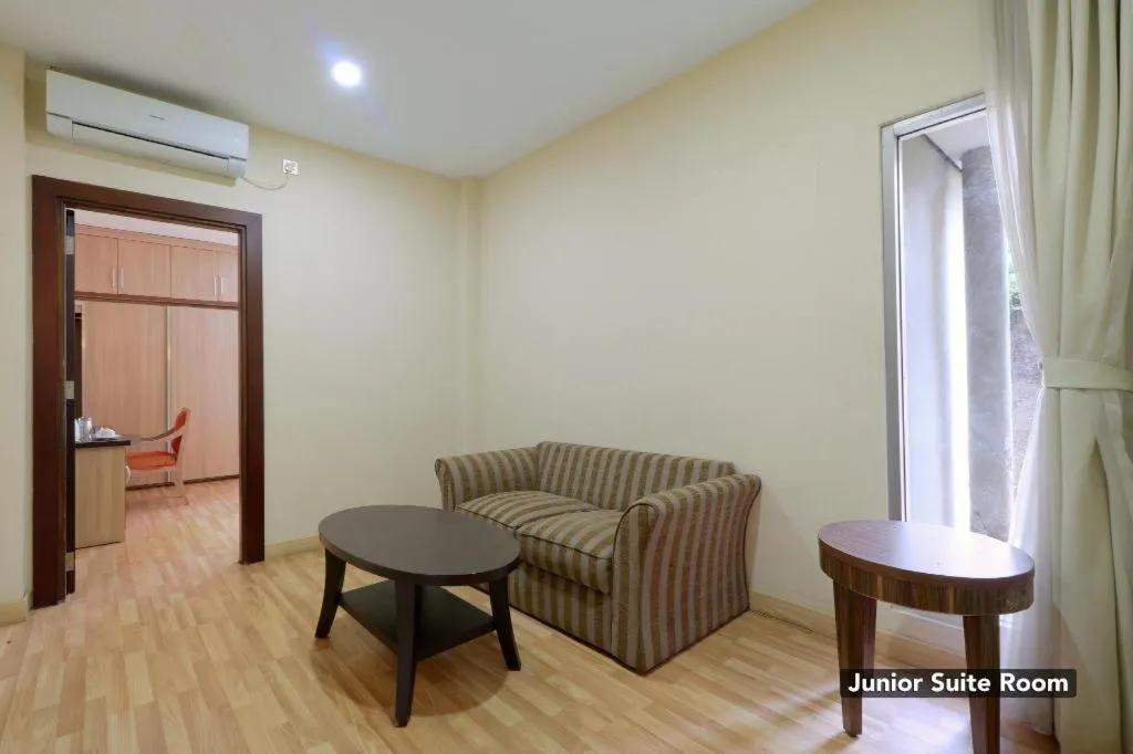 Living room in Mutiara Suites