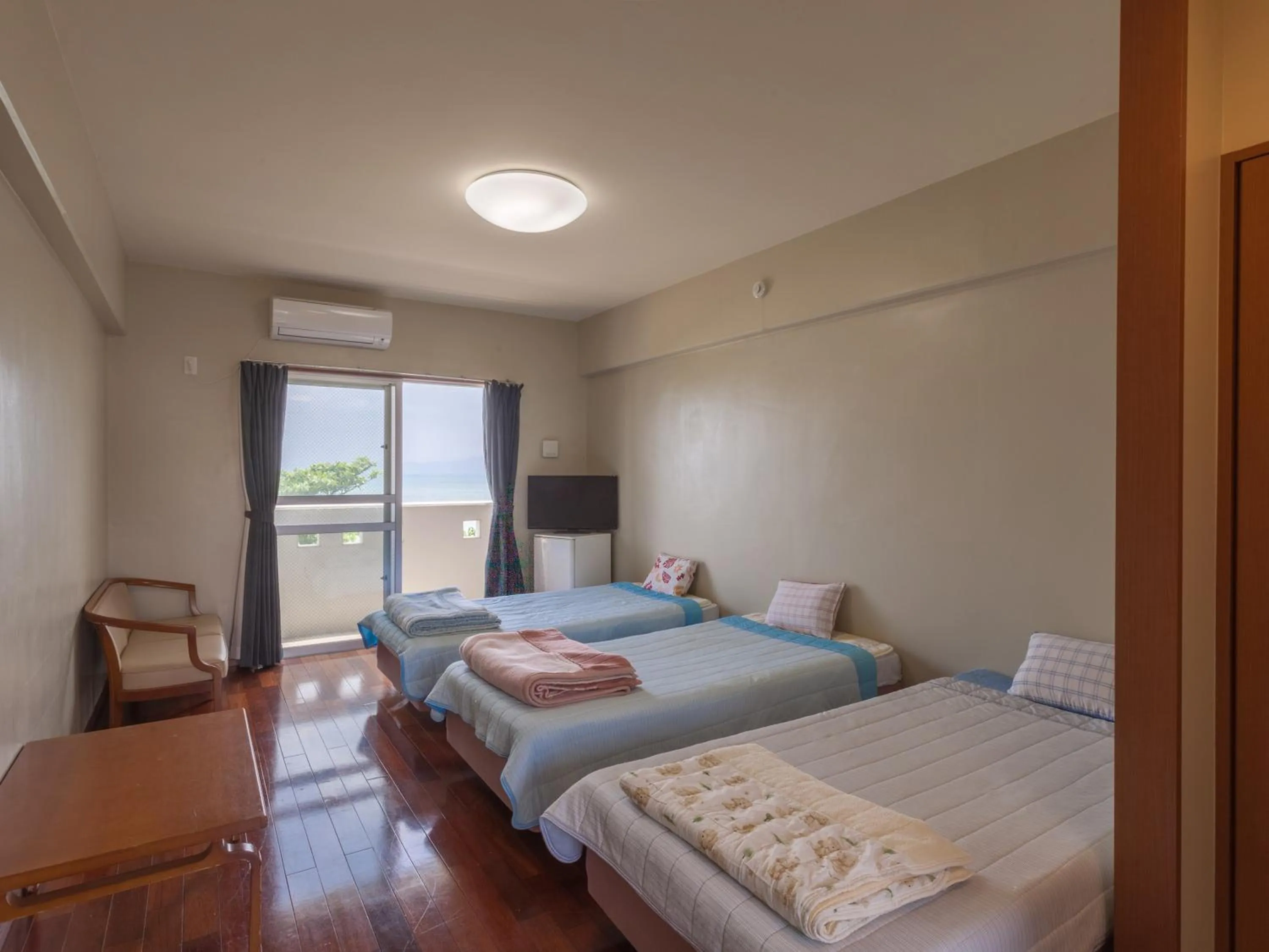 Bedroom, Bed in Uminchuno Yado