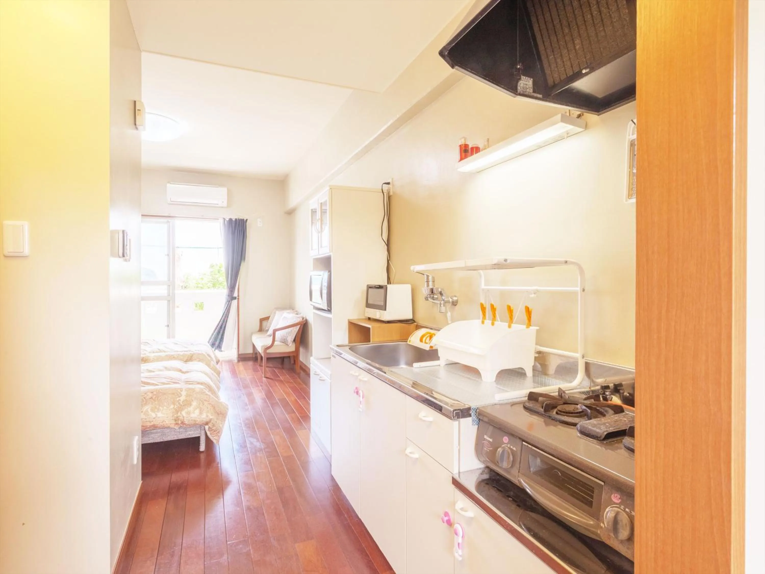 Kitchen or kitchenette in Uminchuno Yado