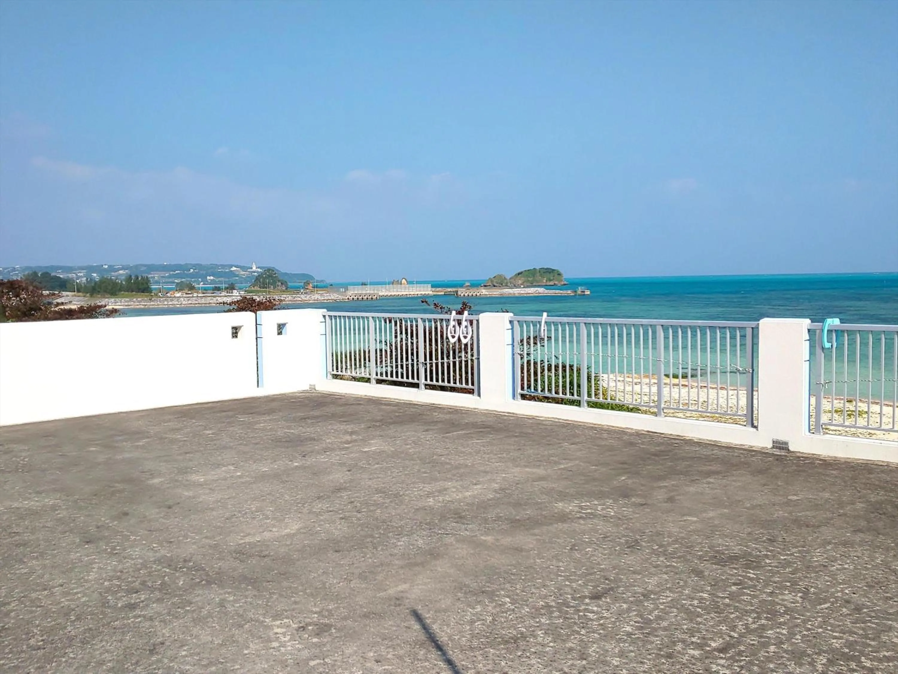 Balcony/Terrace in Uminchuno Yado