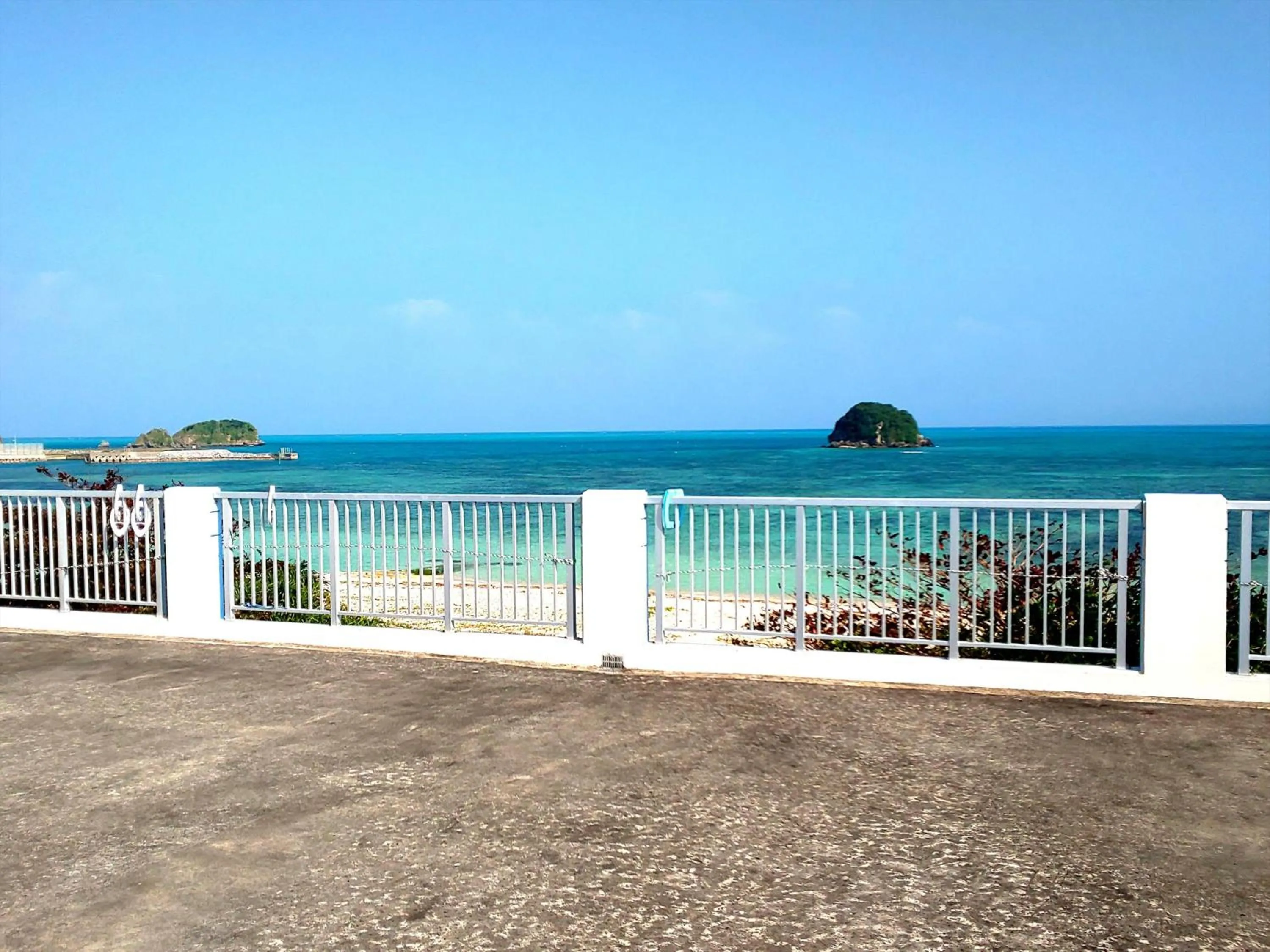 Balcony/Terrace in Uminchuno Yado