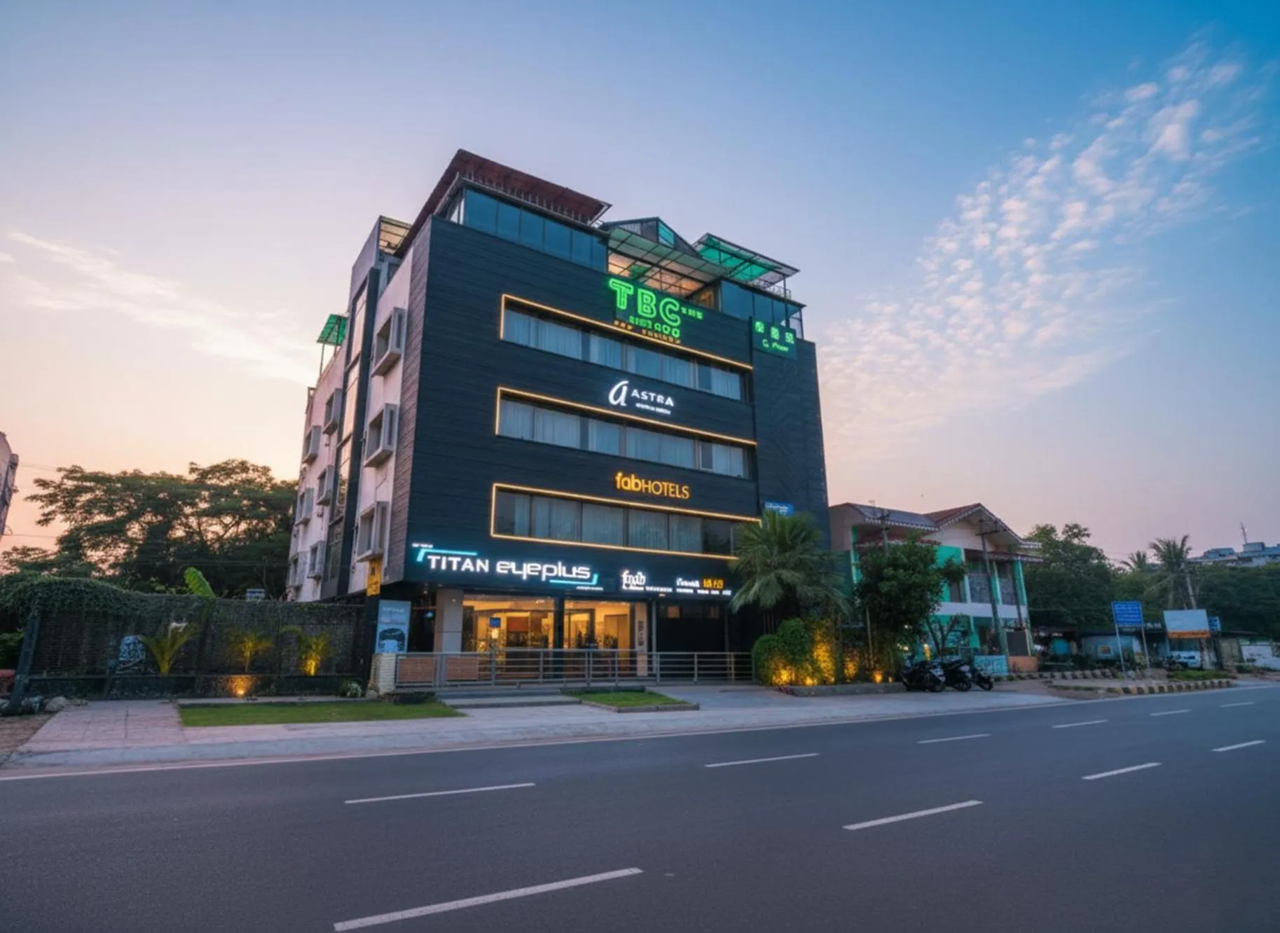 Property building in FabHotel VJR HSR