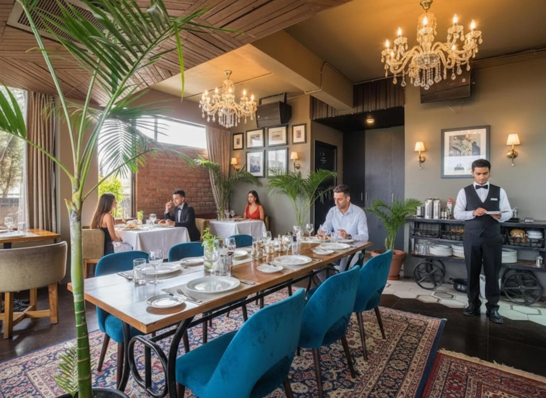 Restaurant/places to eat in FabHotel VJR HSR