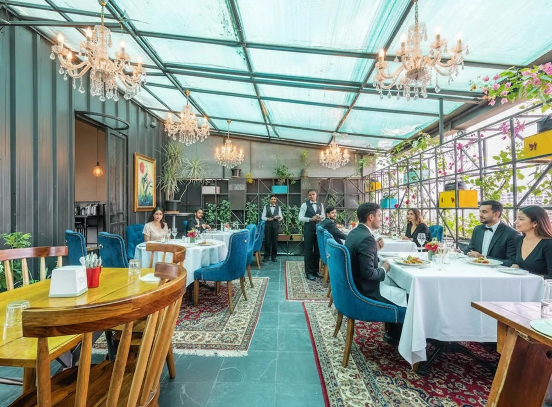 Restaurant/places to eat in FabHotel VJR HSR