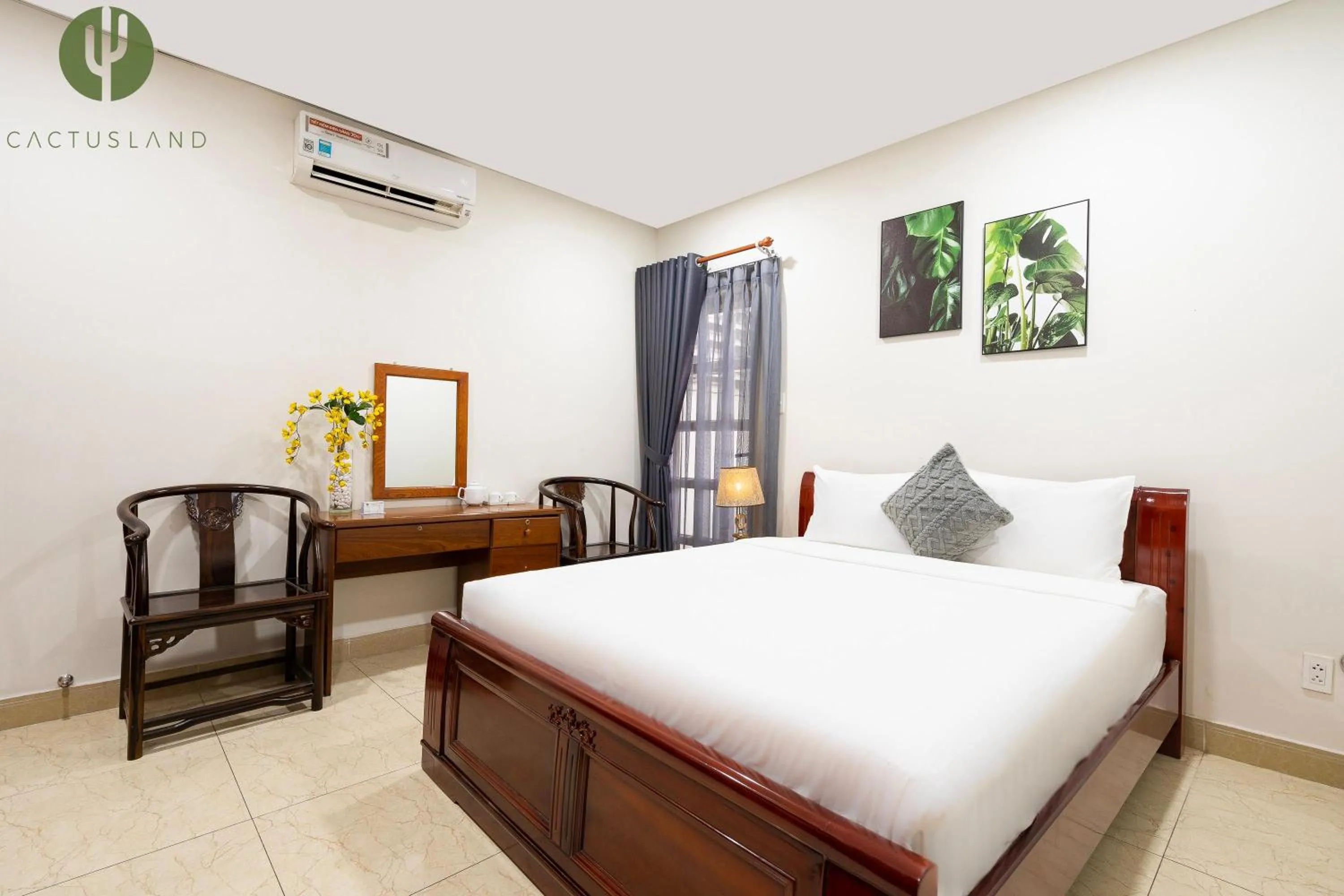 Bed in Cactusland Hotel Tan Binh Near T3 Station