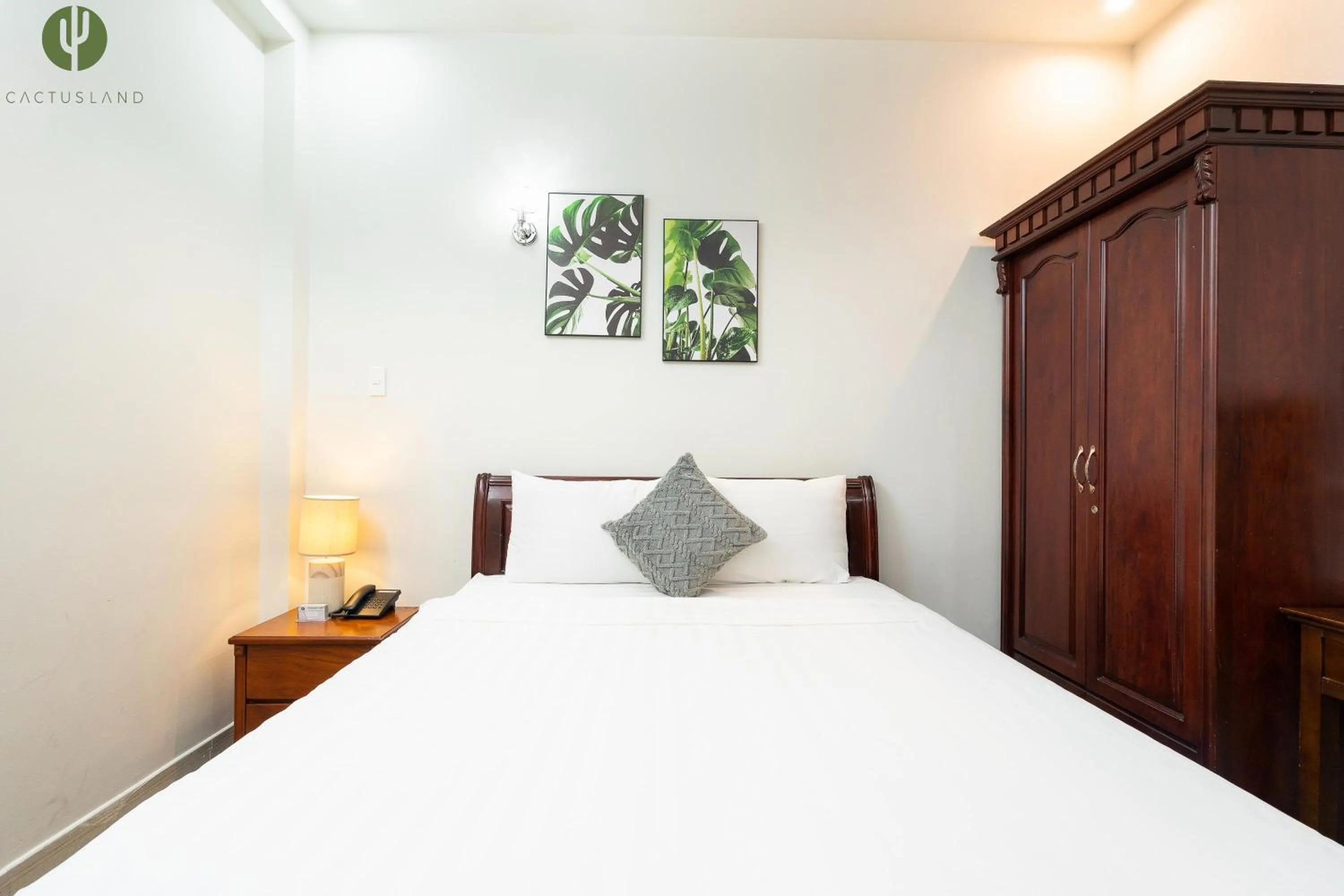 Bed in Cactusland Hotel Tan Binh Near T3 Station