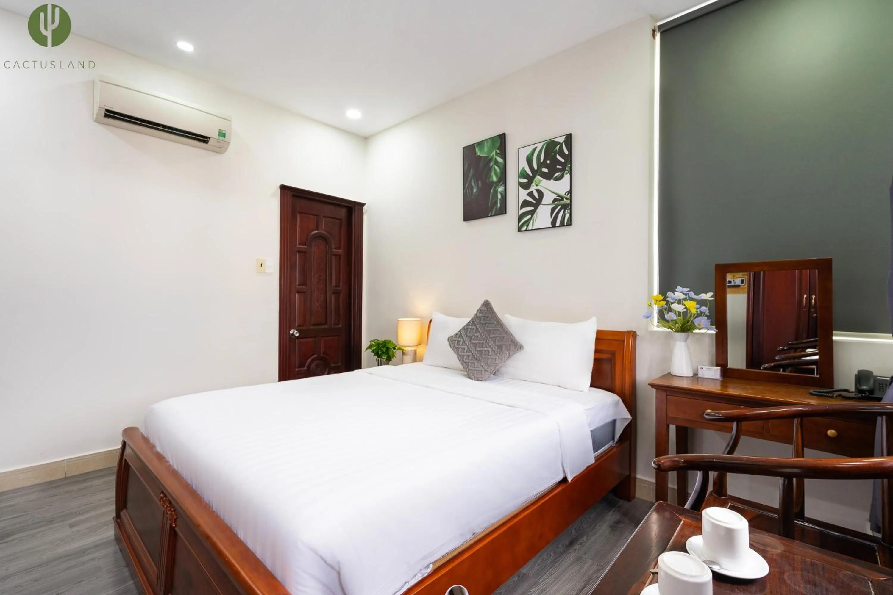 Bed in Cactusland Hotel Tan Binh Near T3 Station
