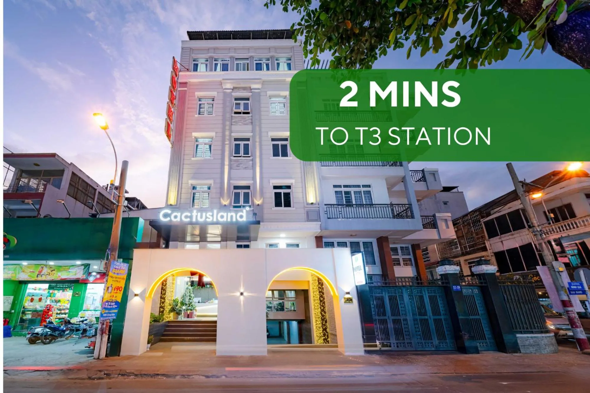 Property building in Cactusland Hotel Tan Binh Near T3 Station