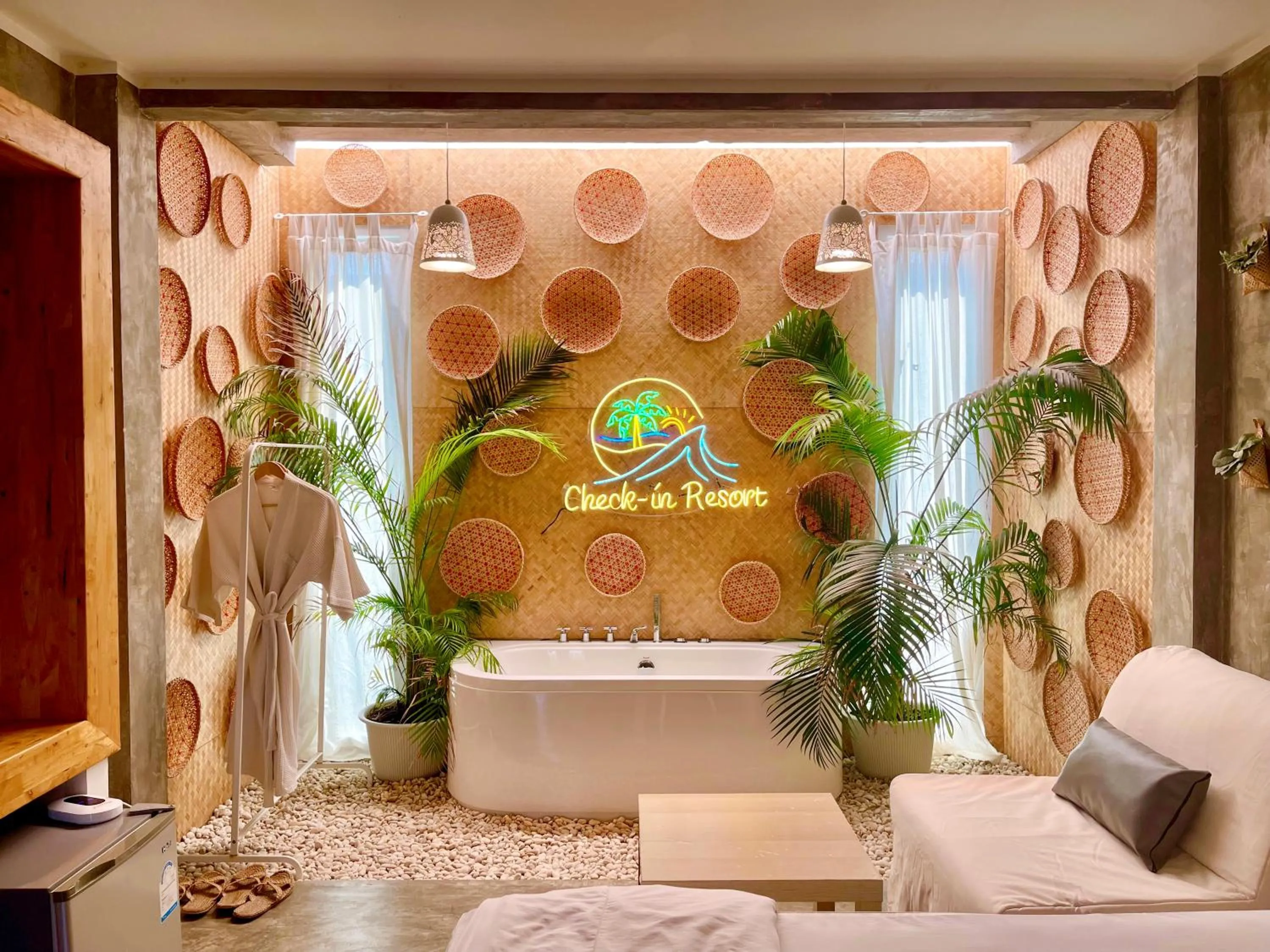 Photo of the whole room in Check-in Resort Koh Larn