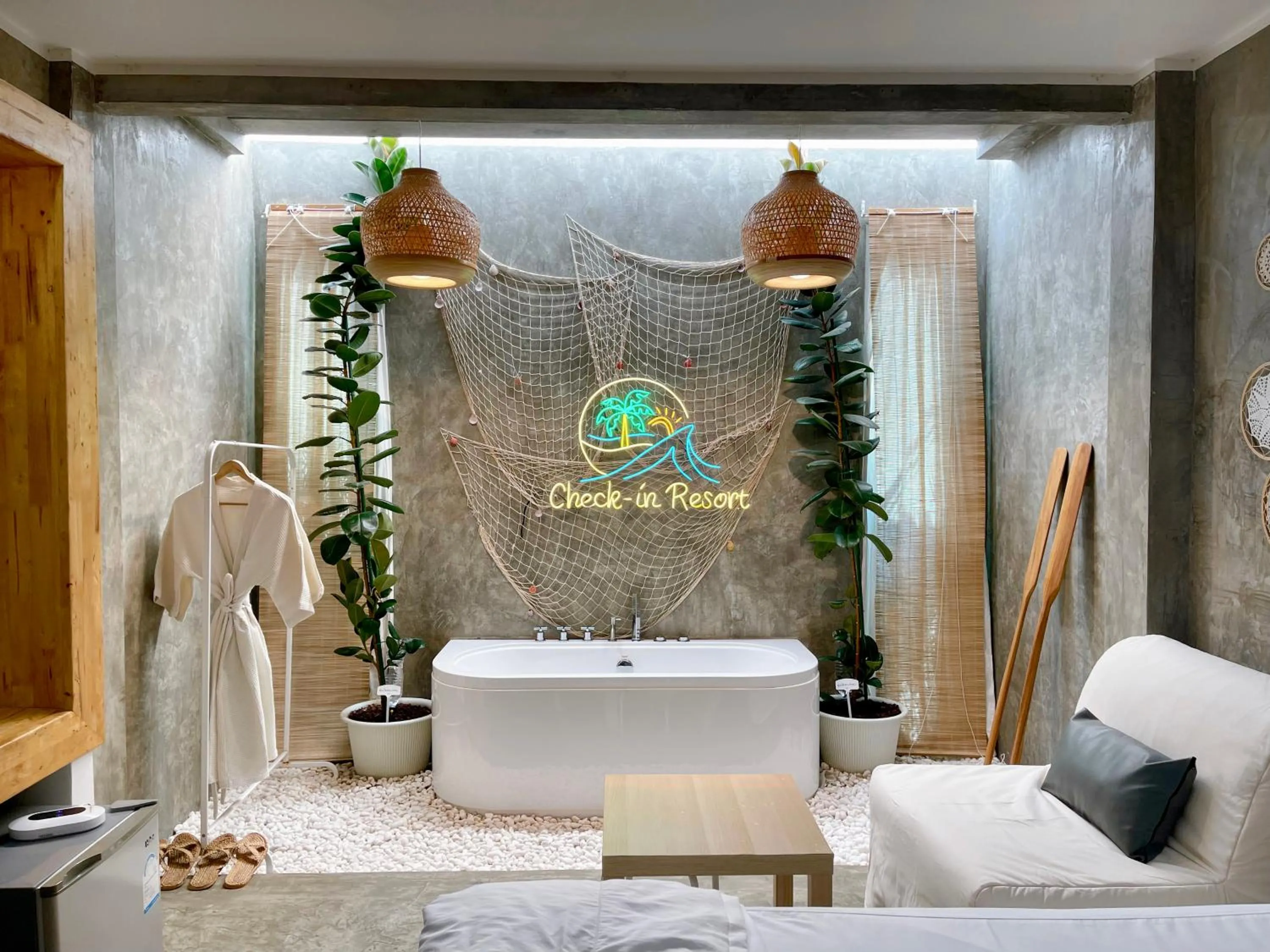 Decorative detail in Check-in Resort Koh Larn