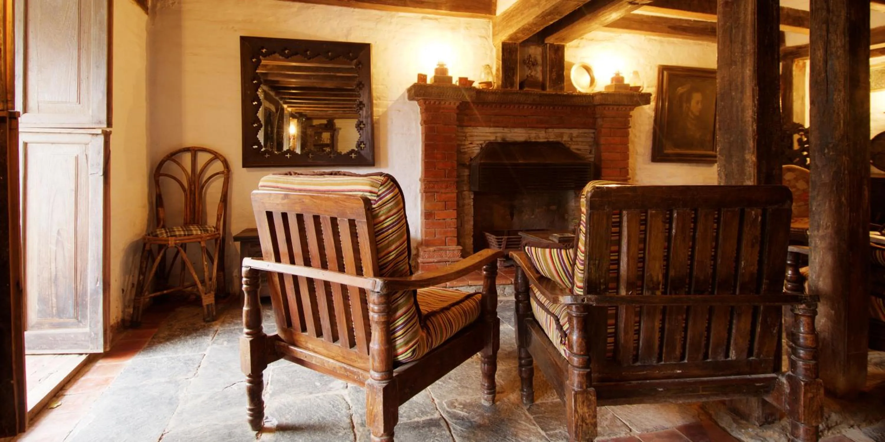 Living room in The Old Inn