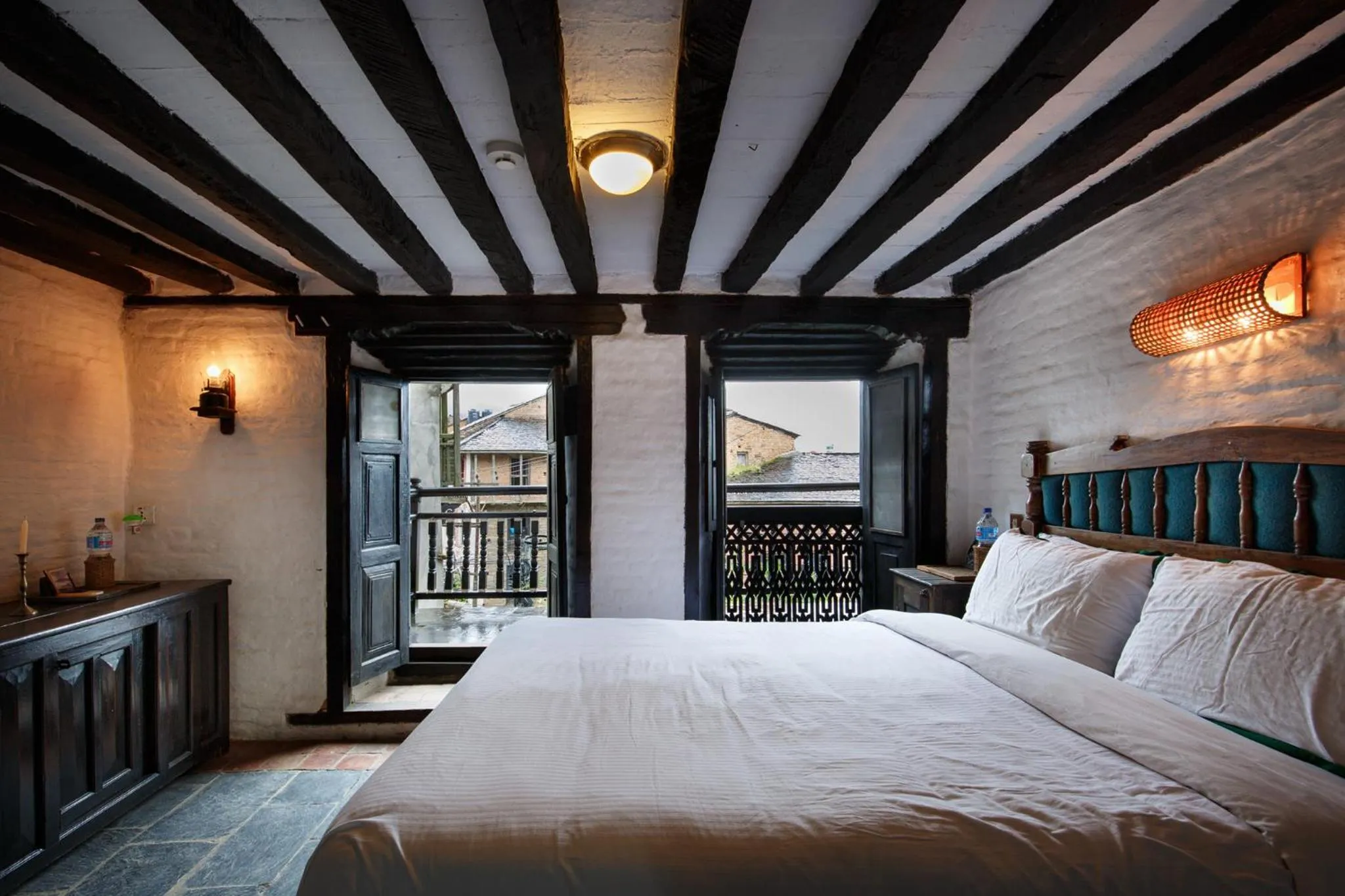 Bedroom, Bed in The Old Inn