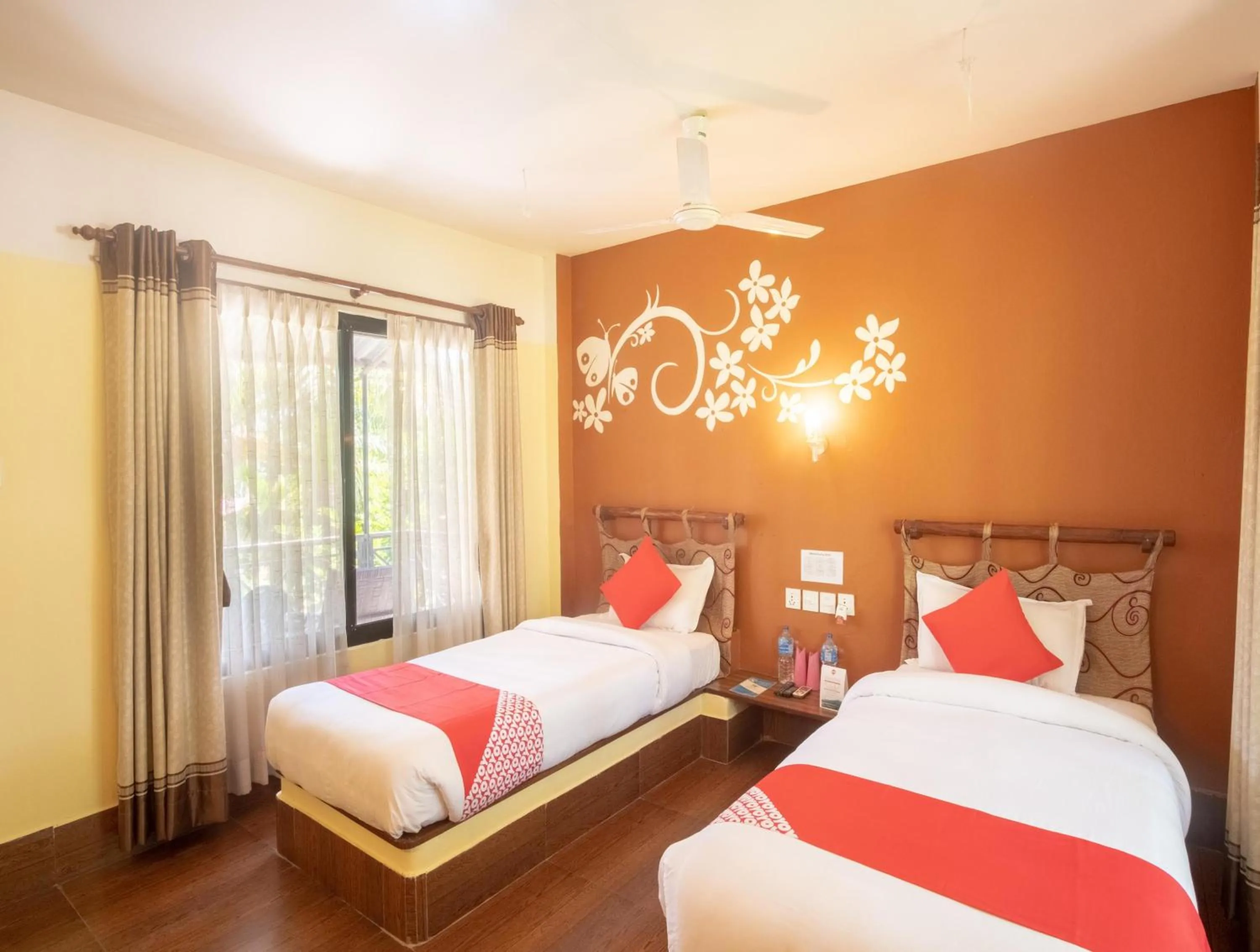 Bedroom, Bed in Chitwan Riverside Resort