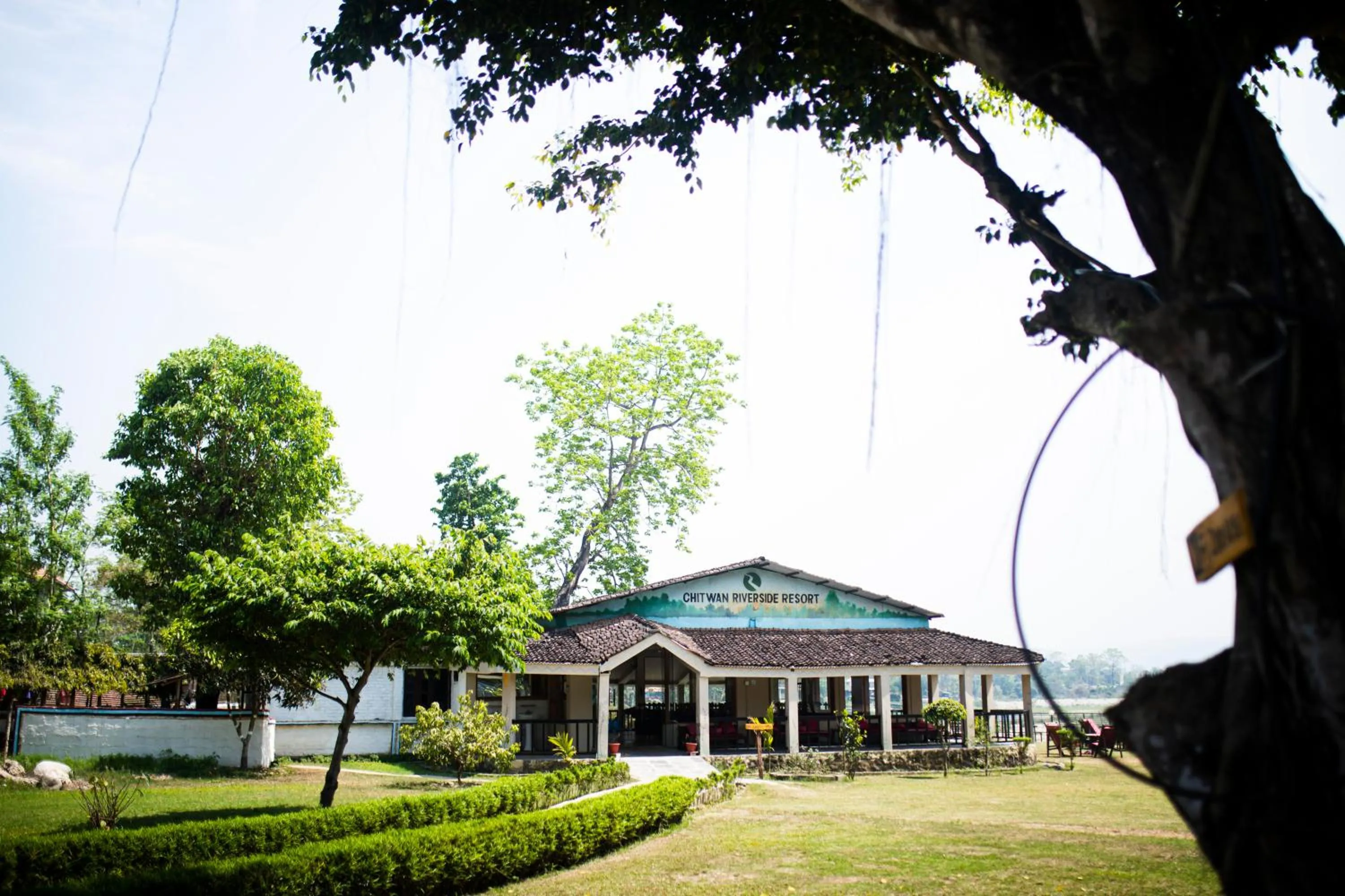 Property building in Chitwan Riverside Resort