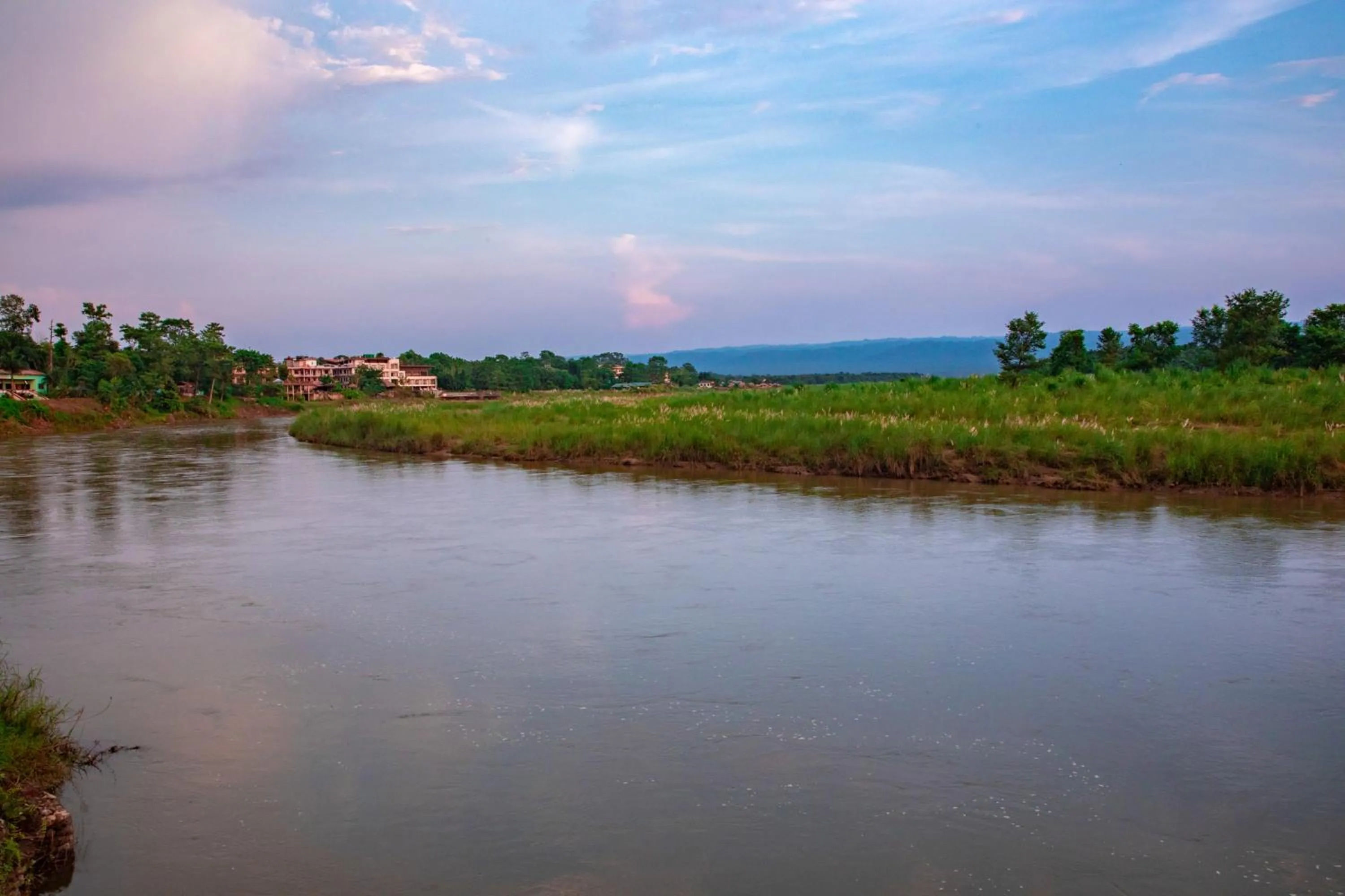 Natural landscape in Chitwan Riverside Resort