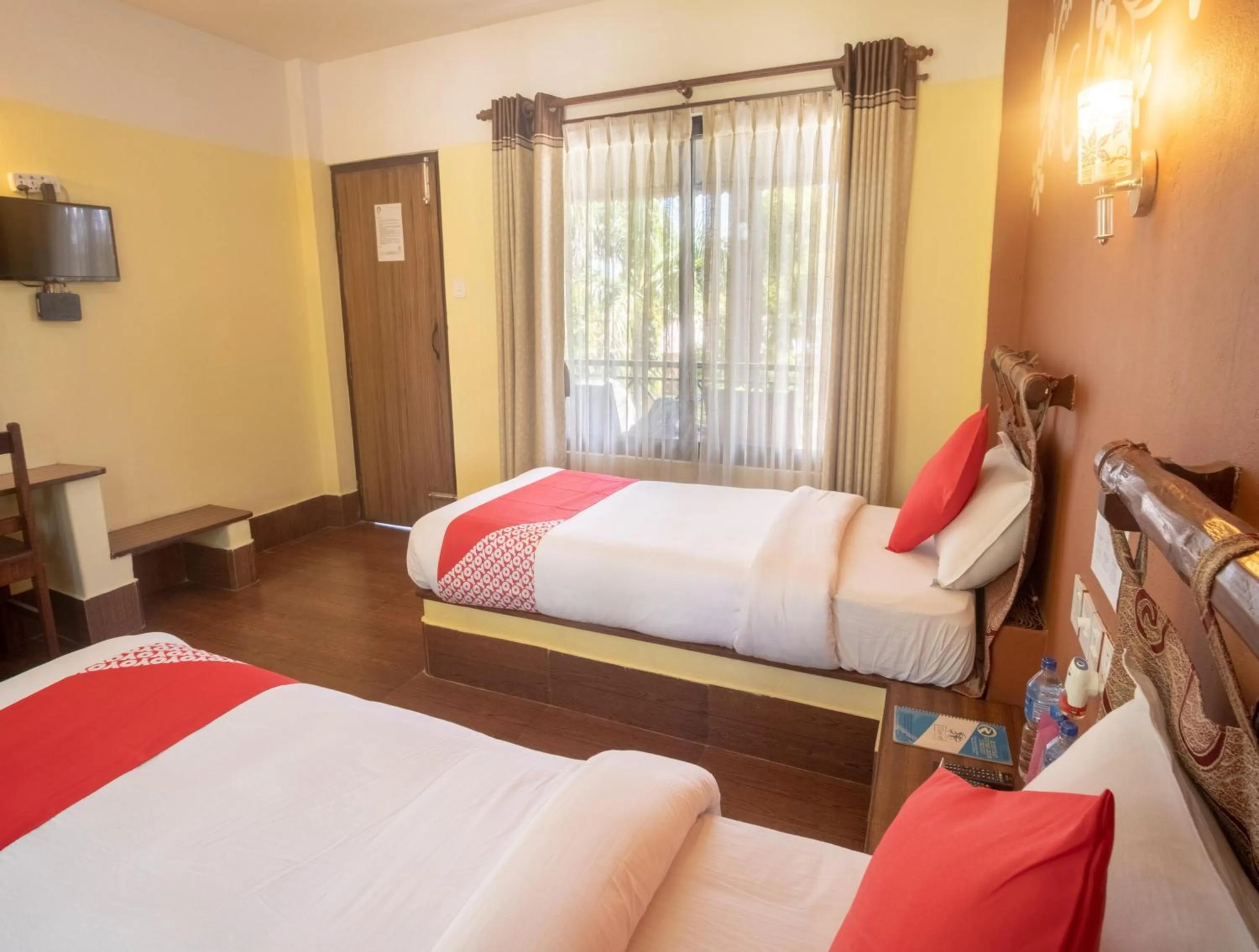 Bedroom, Bed in Chitwan Riverside Resort