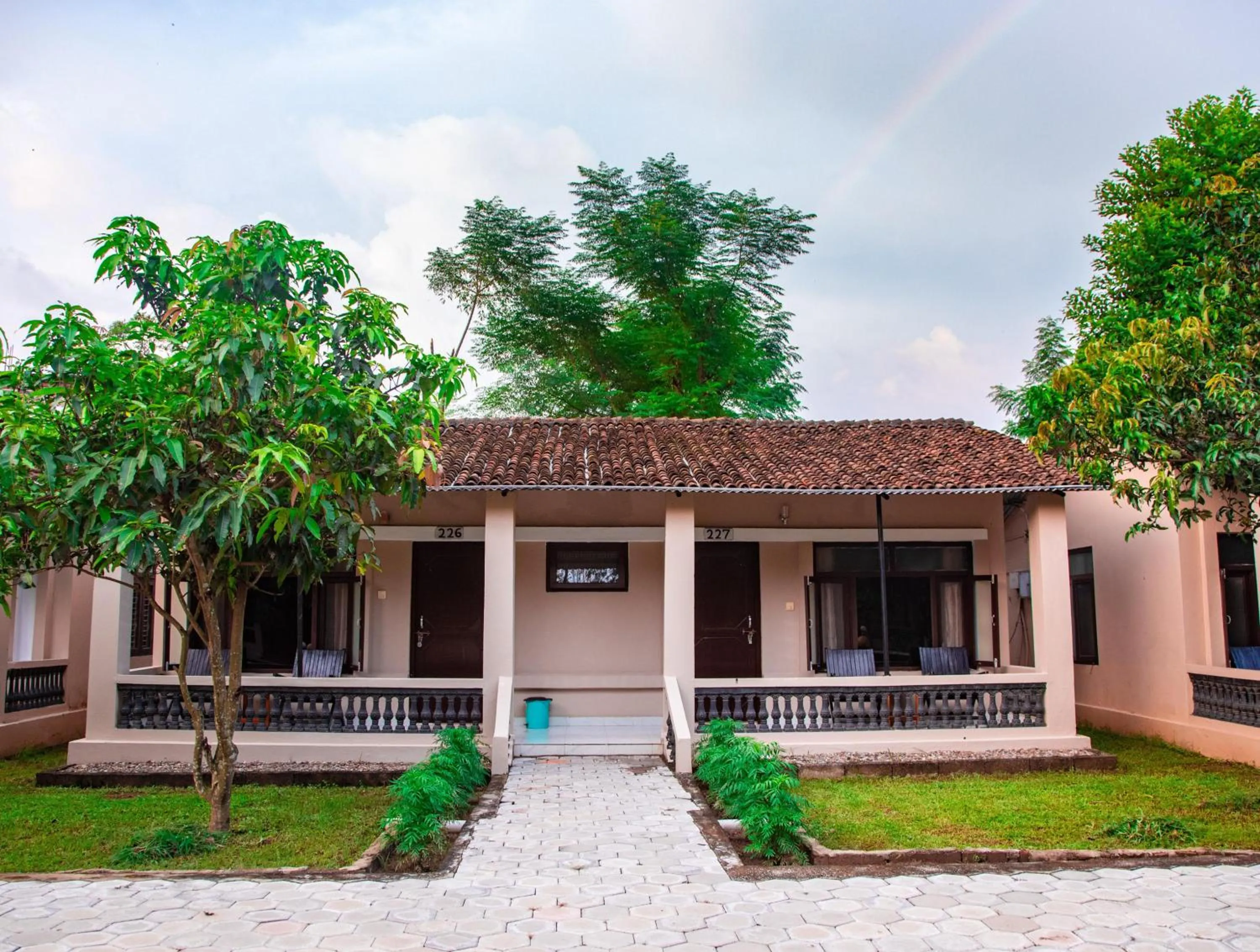 Property building in Chitwan Riverside Resort