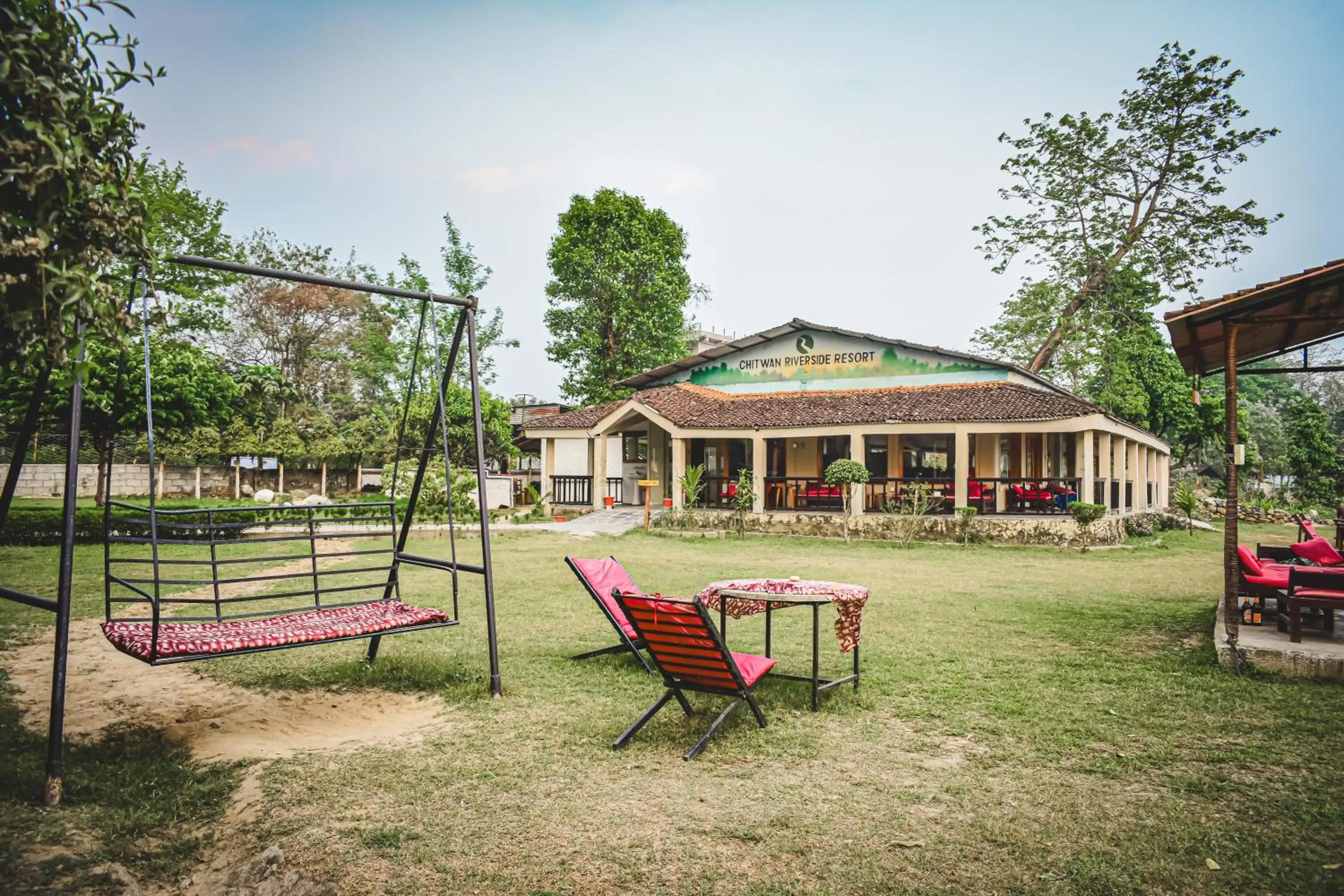 Property building in Chitwan Riverside Resort