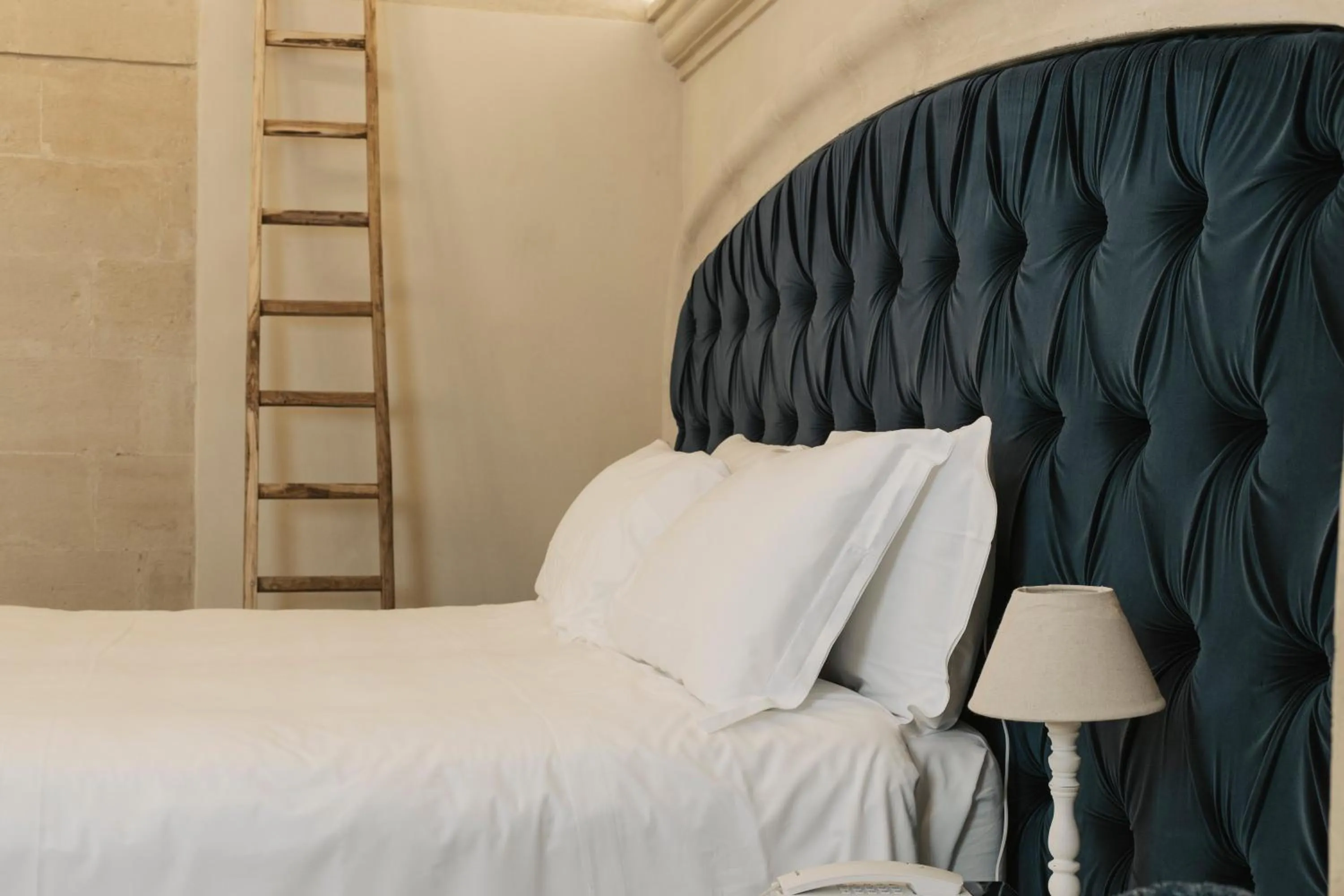 Bed in Palazzo Del Duca Hotel & Restaurant