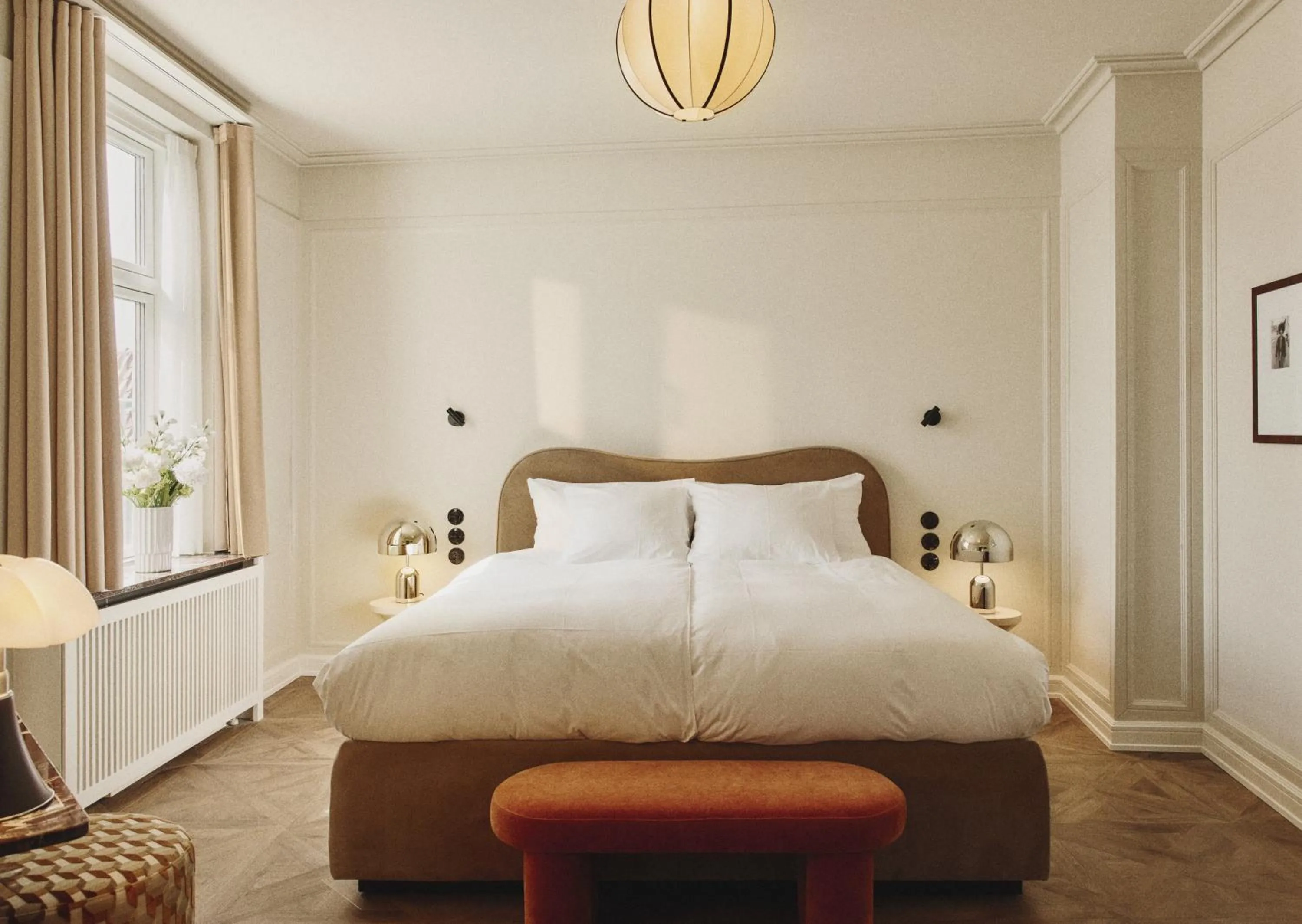 Bedroom, Bed in Hotel Kong Frederik