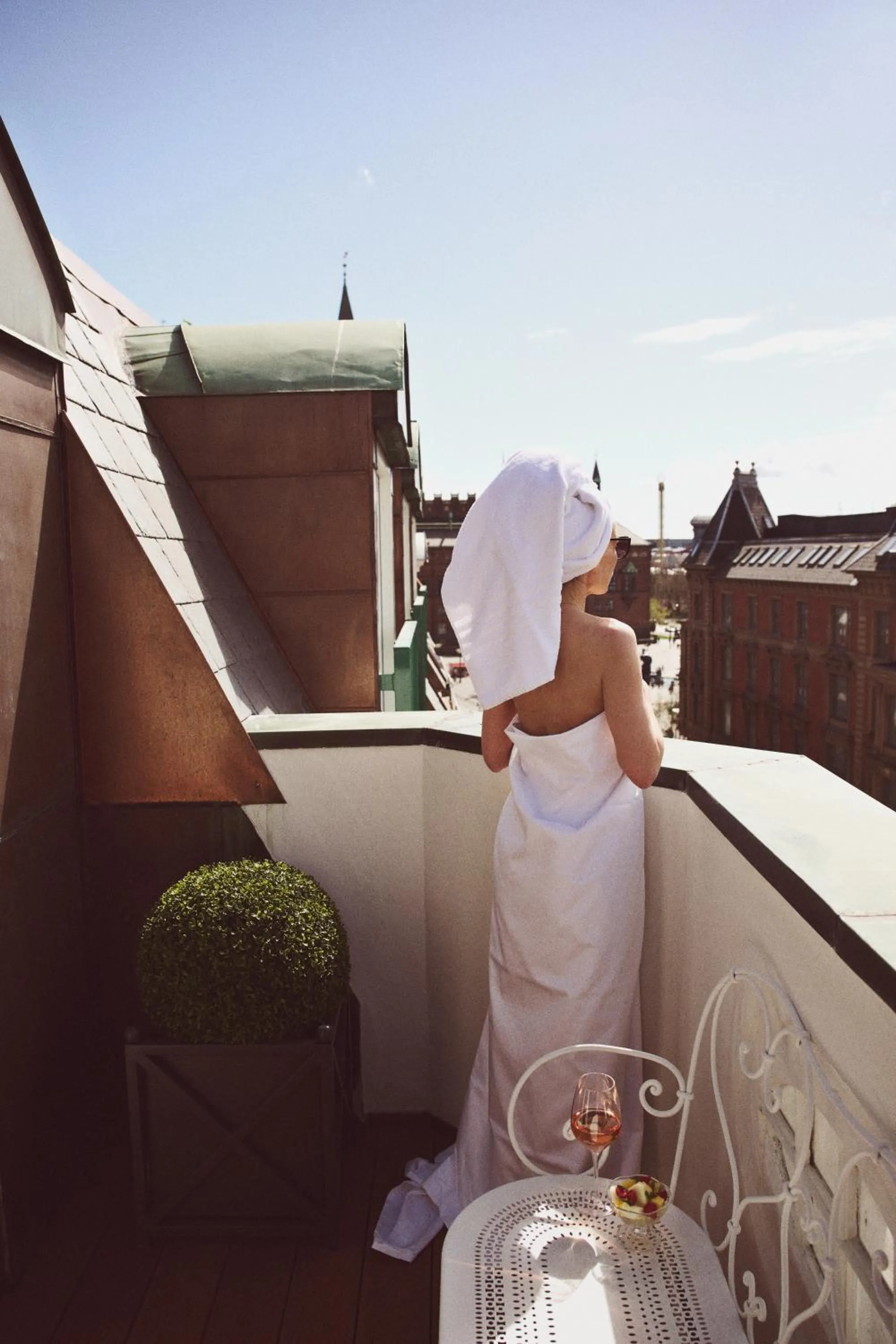 Balcony/Terrace in Hotel Kong Frederik