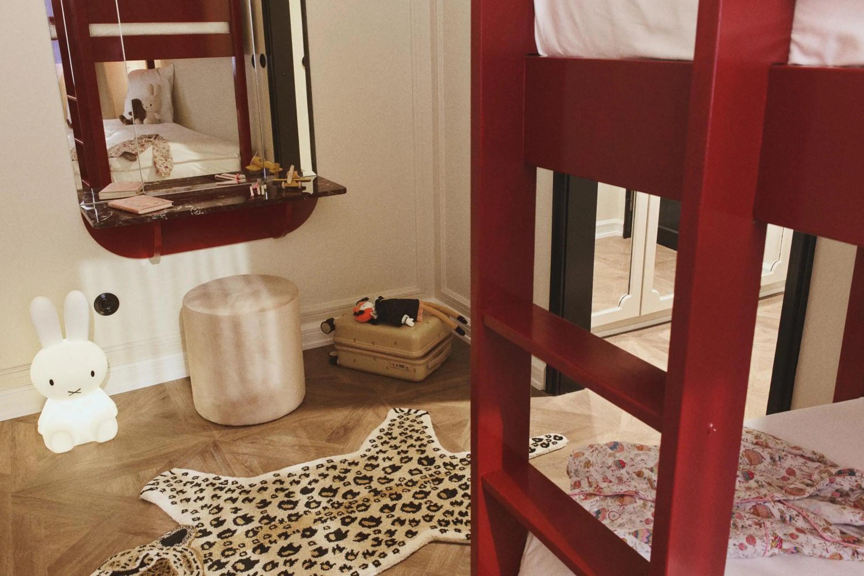 Bed in Hotel Kong Frederik