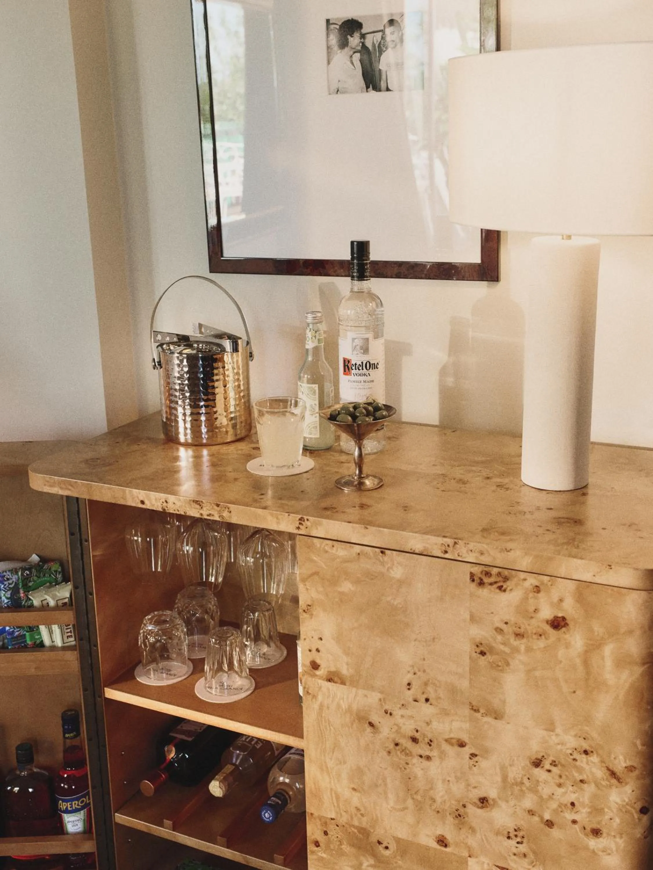 minibar in Hotel Kong Frederik