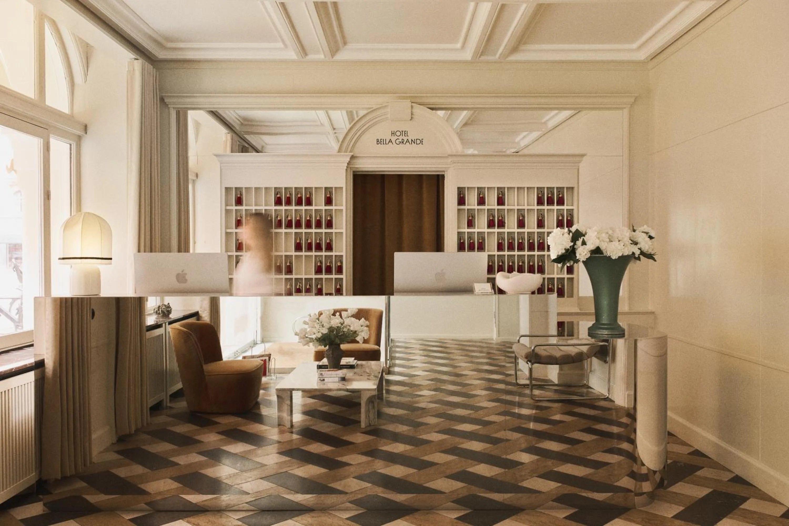 Lobby or reception in Hotel Kong Frederik