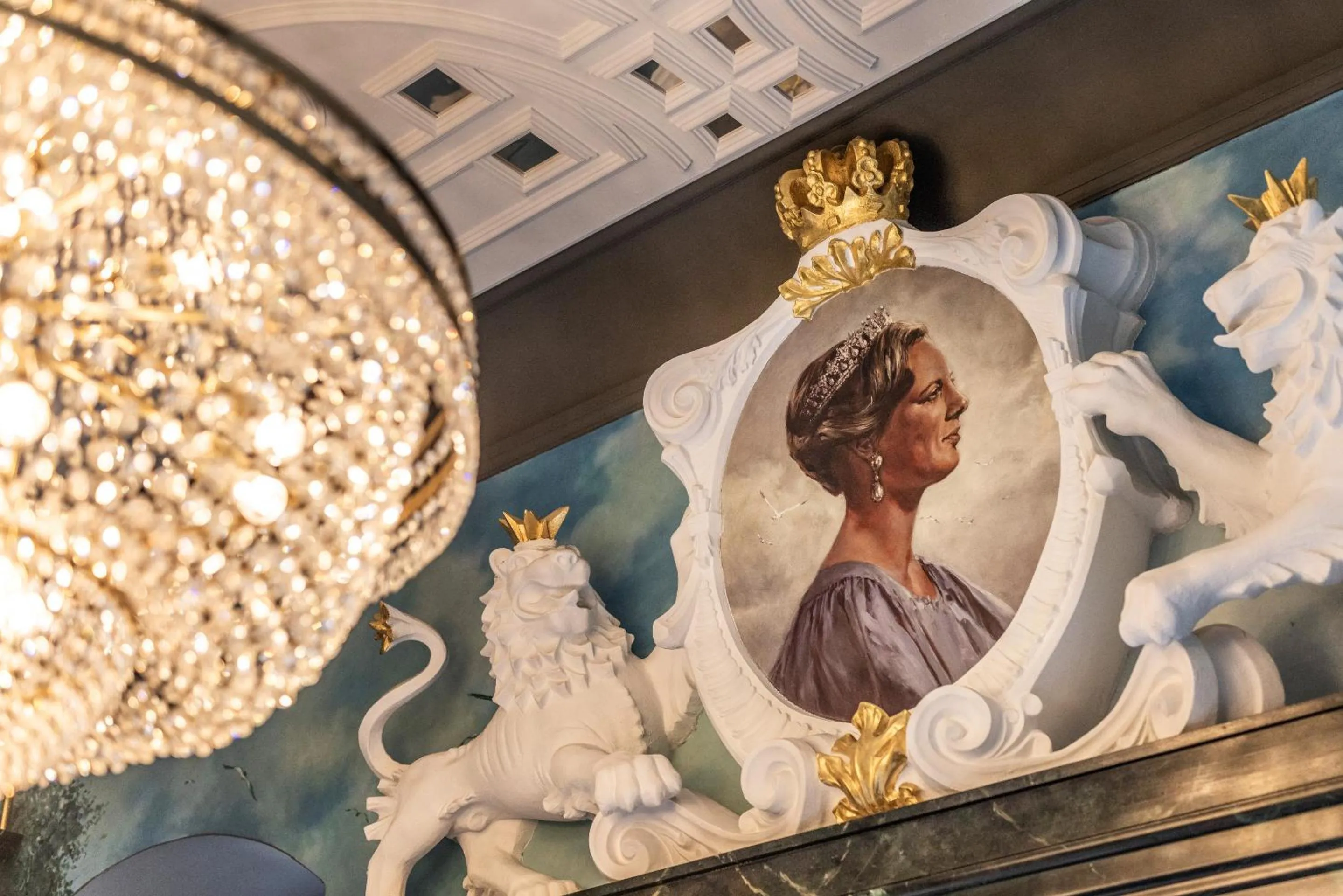 Lobby or reception in Hotel Royal