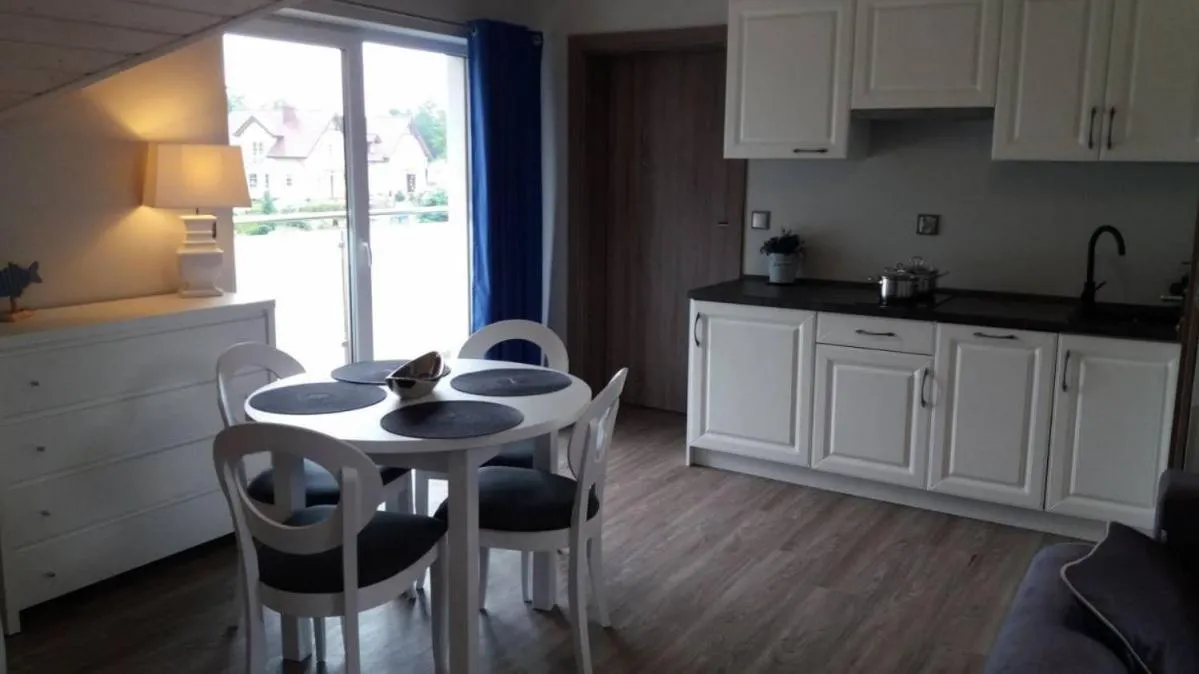 Kitchen or kitchenette in Dom Wczasowy Laguna